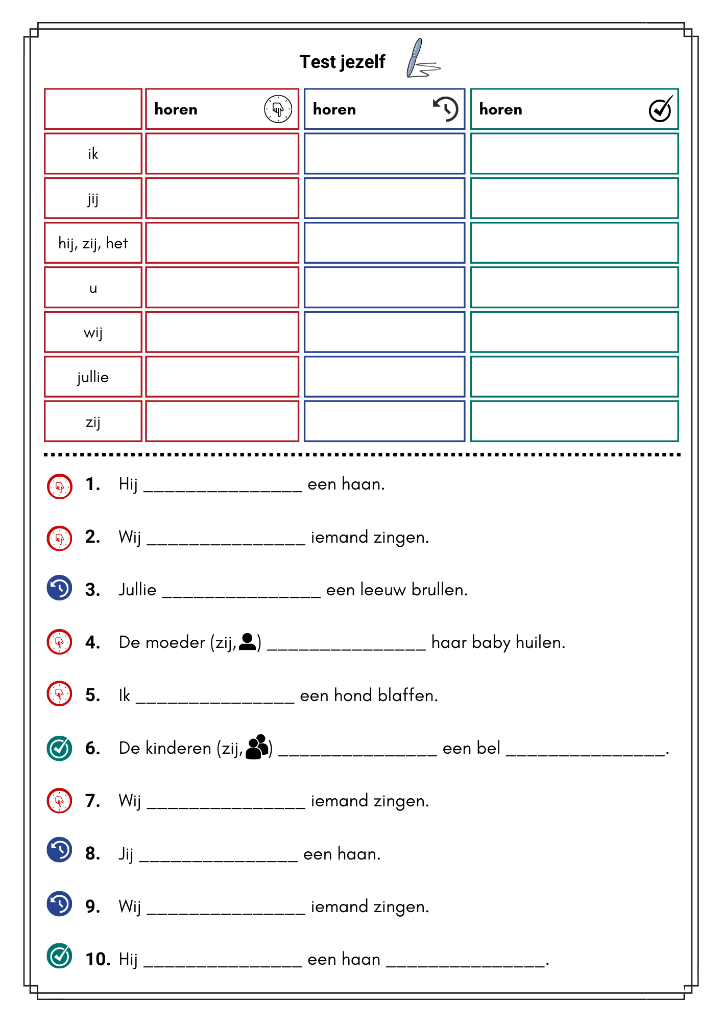 Kampioen in Nederlands! - Zwakke werkwoorden - Deel 2