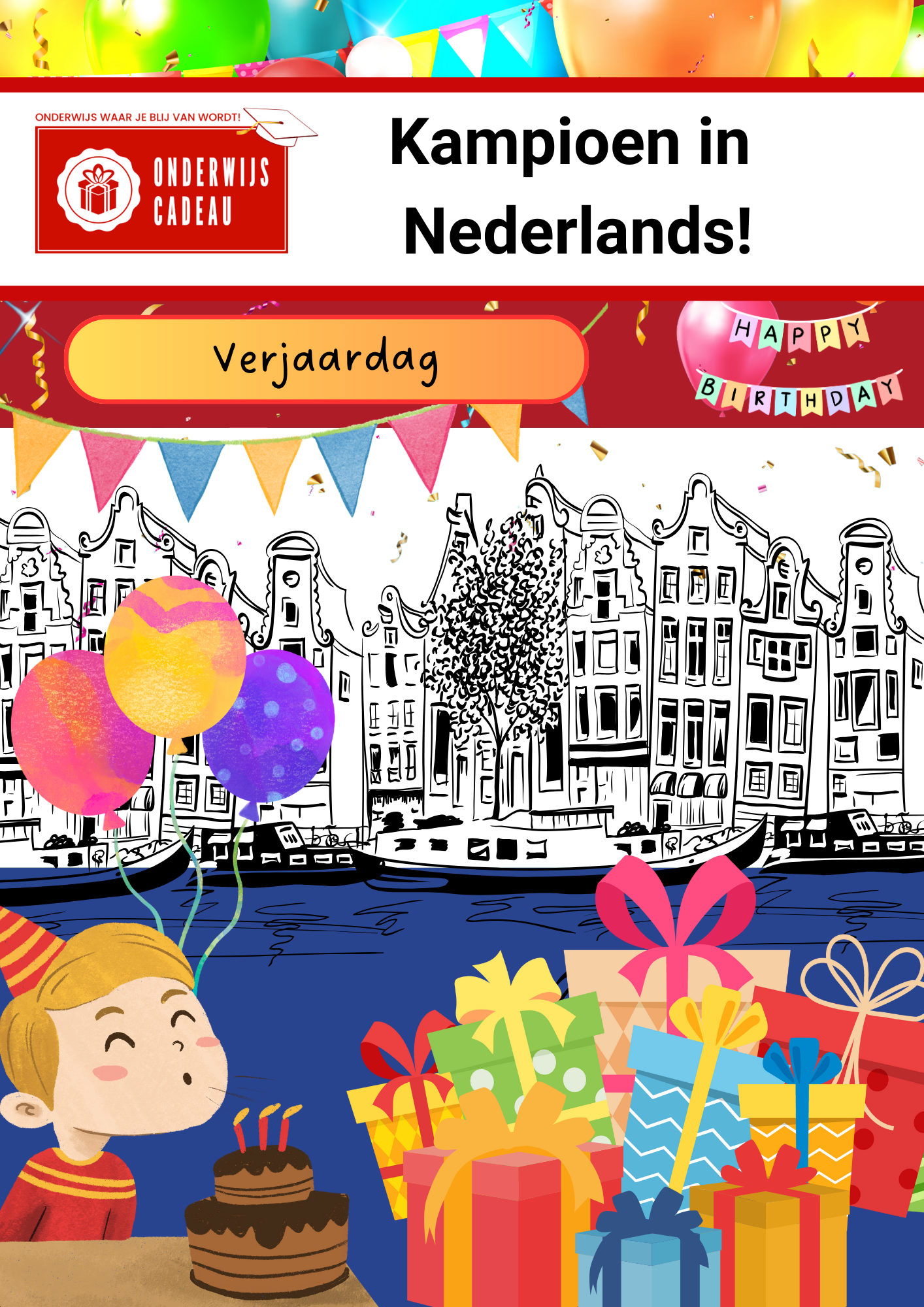 Kampioen in Nederlands! - NT2 - Verjaardag