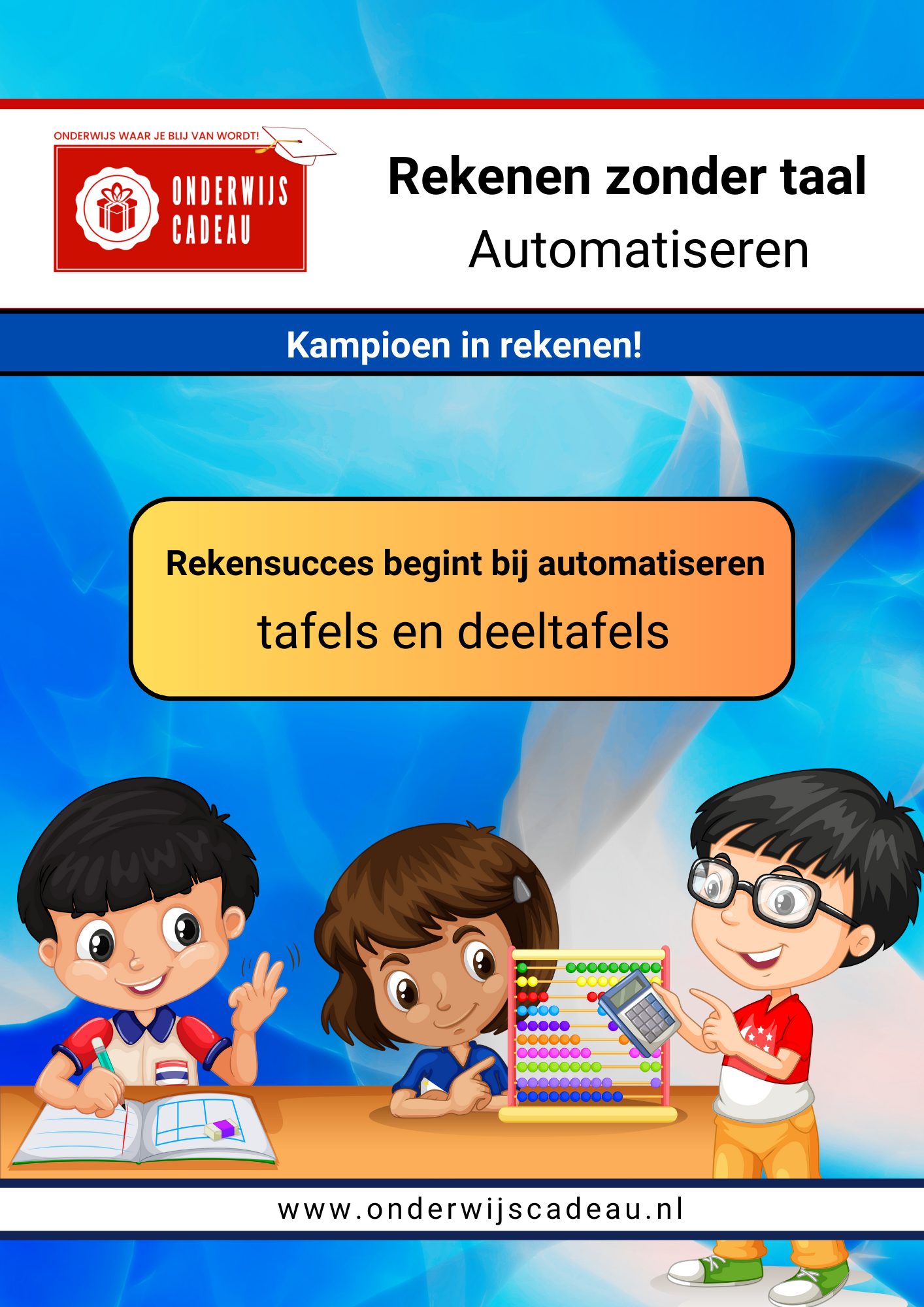 Rekenen zonder taal - Automatiseren - tafels en deeltafels