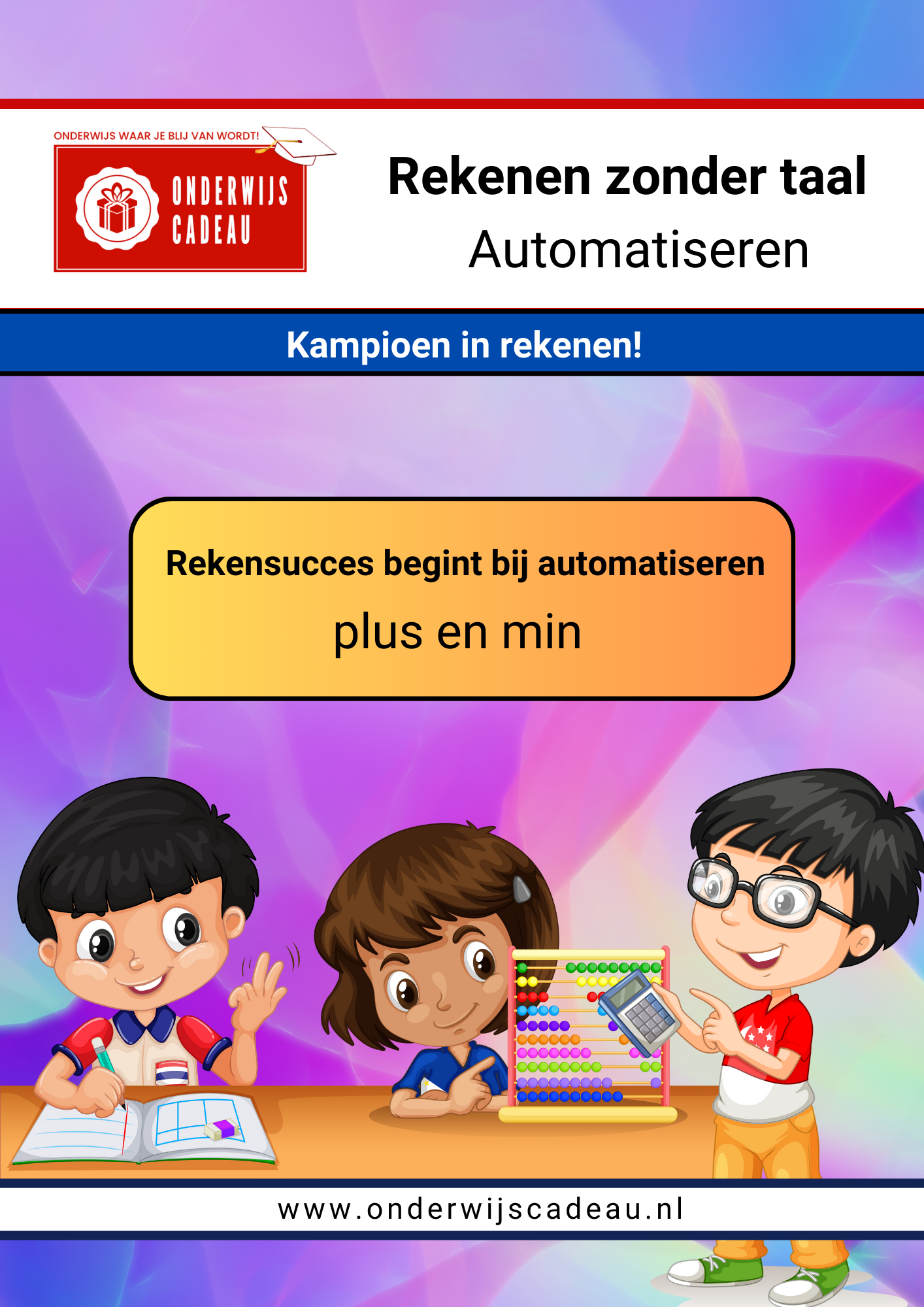 Rekenen zonder taal - Automatiseren - plus en min