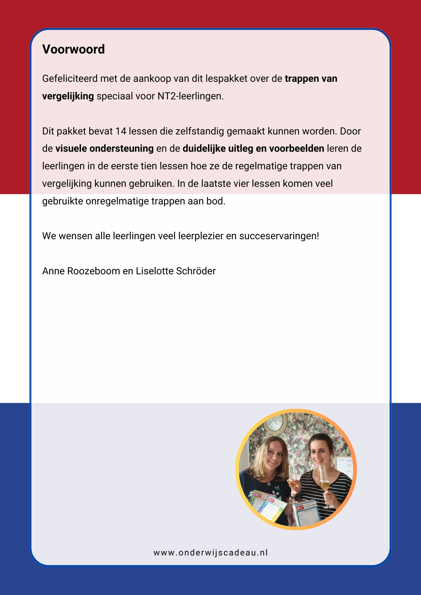 Kampioen in Nederlands! - NT2 - Trappen van vergelijking