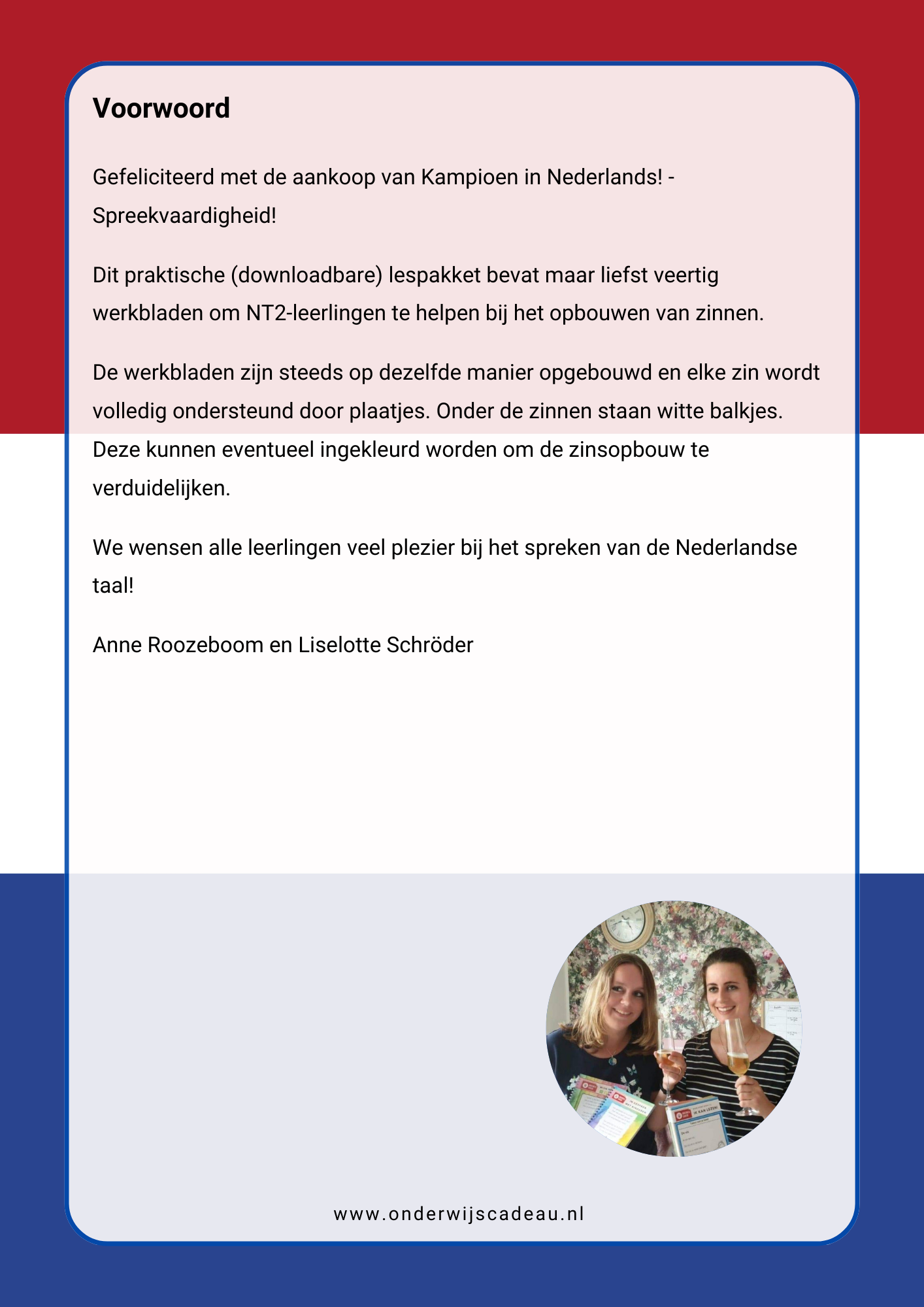 Kampioen in Nederlands! - Spreekvaardigheid (zinsopbouw)
