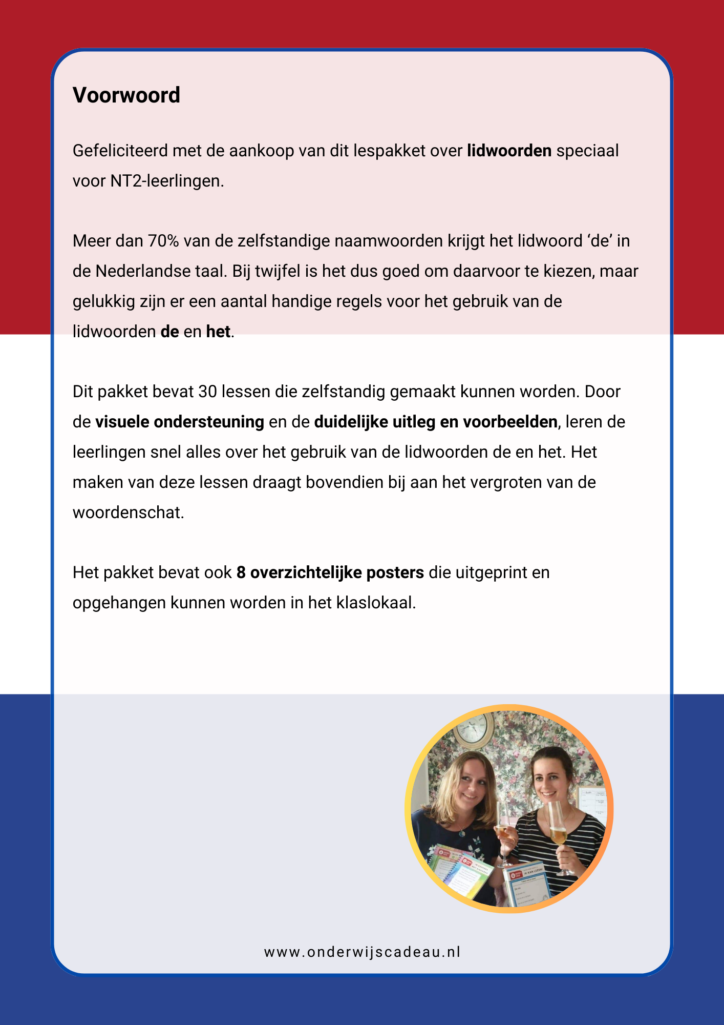 Kampioen in Nederlands! - NT2 - Lidwoorden