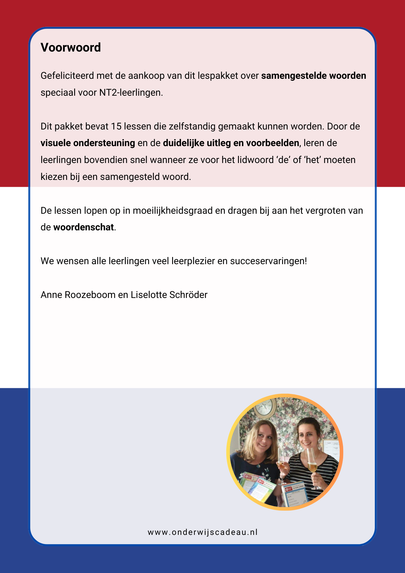 Kampioen in Nederlands! - NT2 - Samengestelde woorden