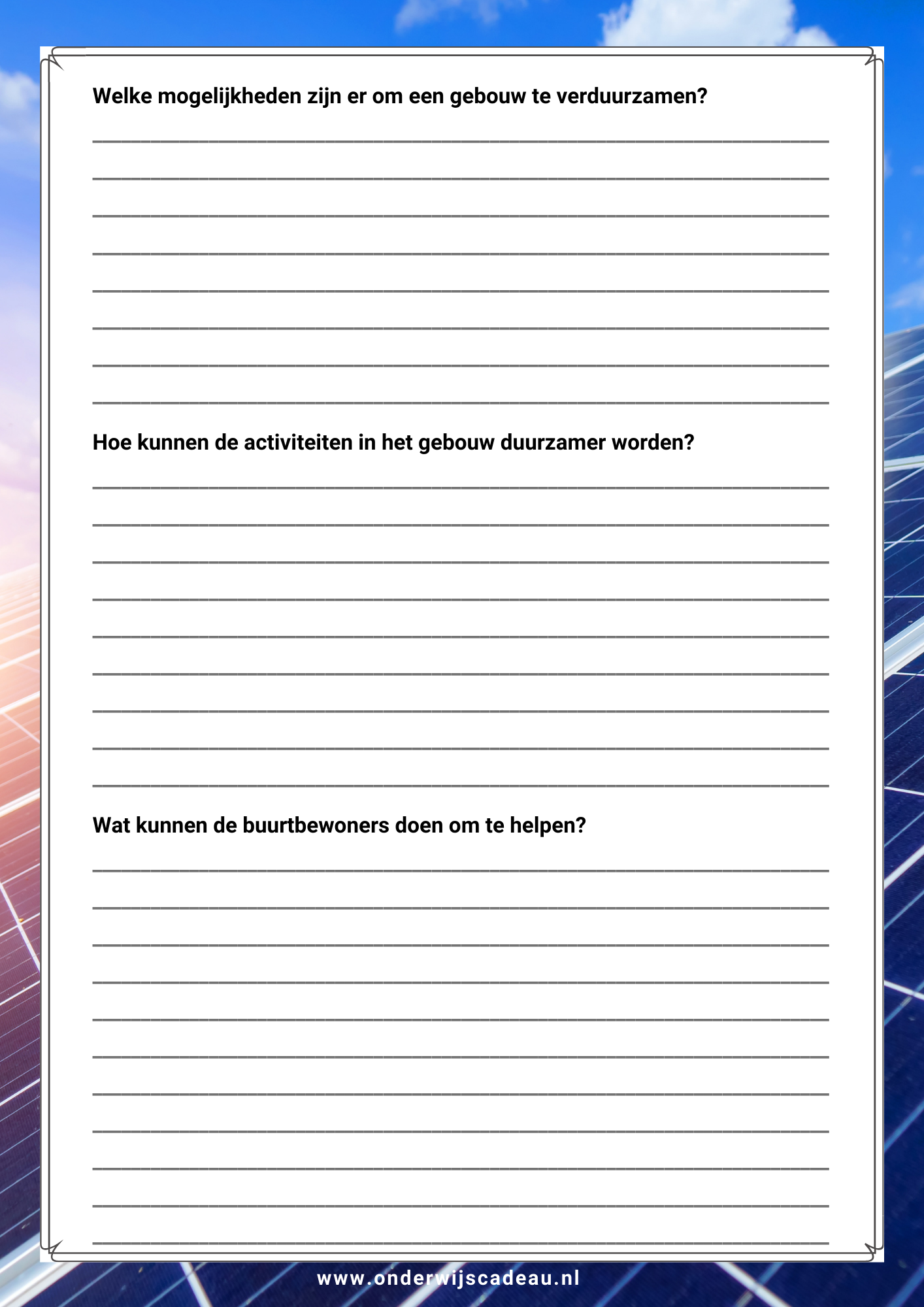 Kampioen in creatief denken!