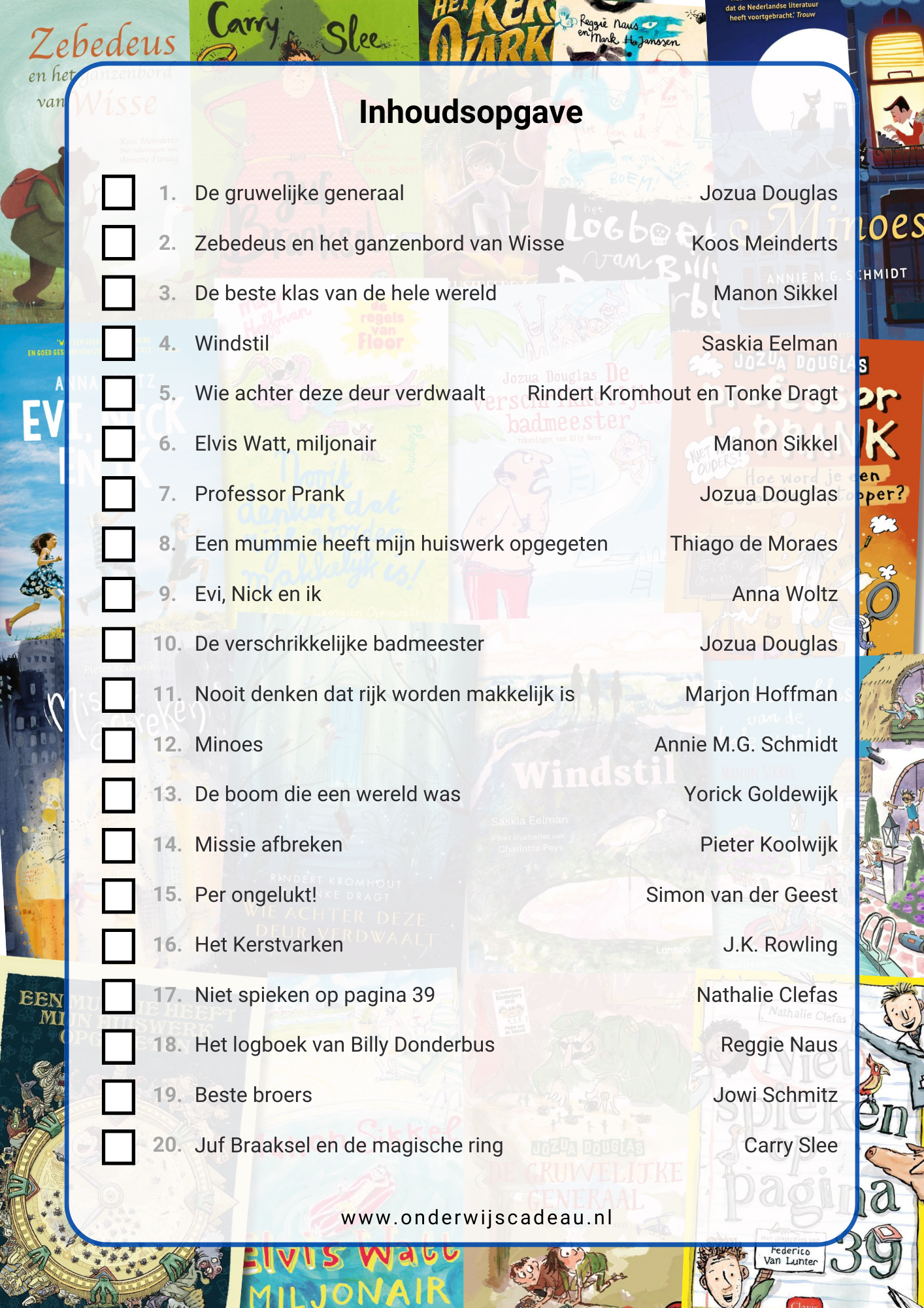 Kampioen in leesmotivatie! - Groep 5/6 - Deel 2