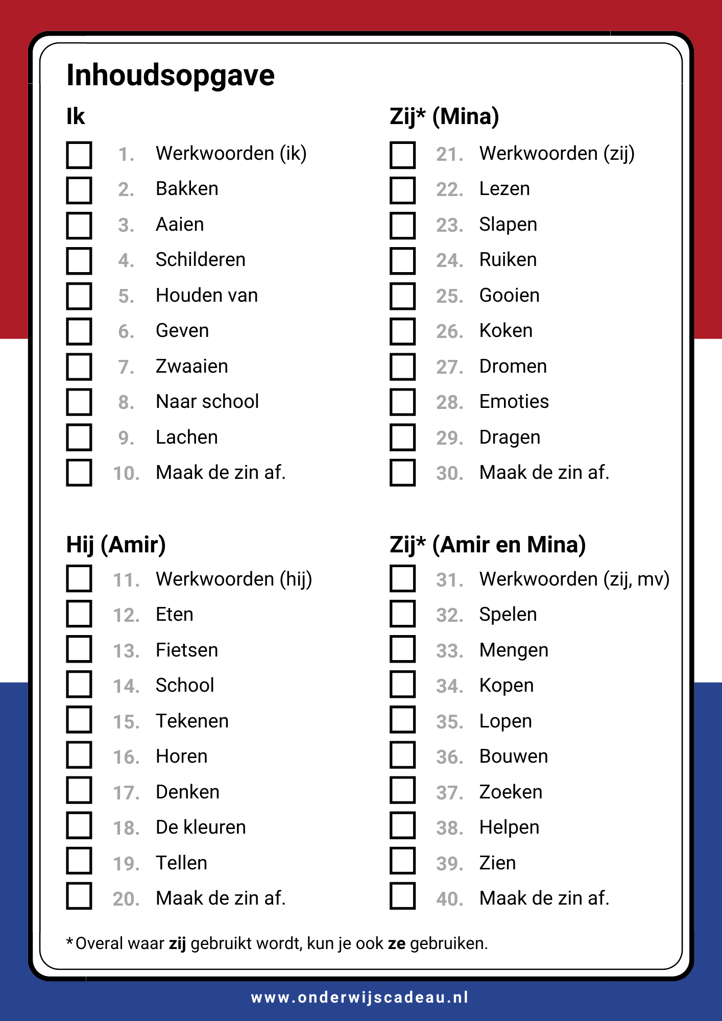 Kampioen in Nederlands! - Spreekvaardigheid (zinsopbouw)