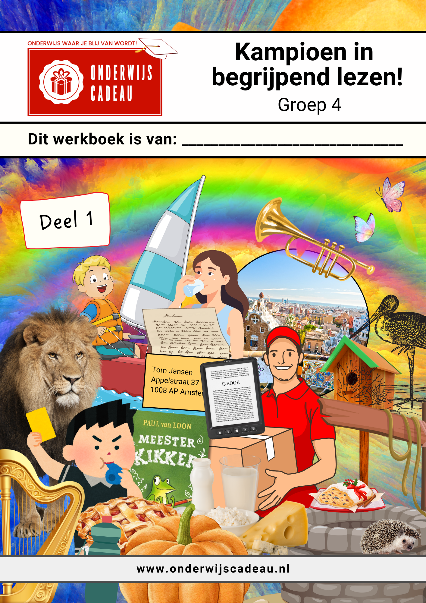Kampioen in begrijpend lezen - Groep 4 - Deel 1