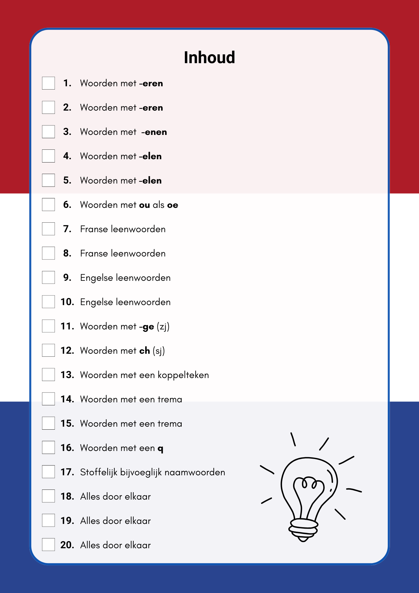 Kampioen in spelling! - NT2 - Deel 7
