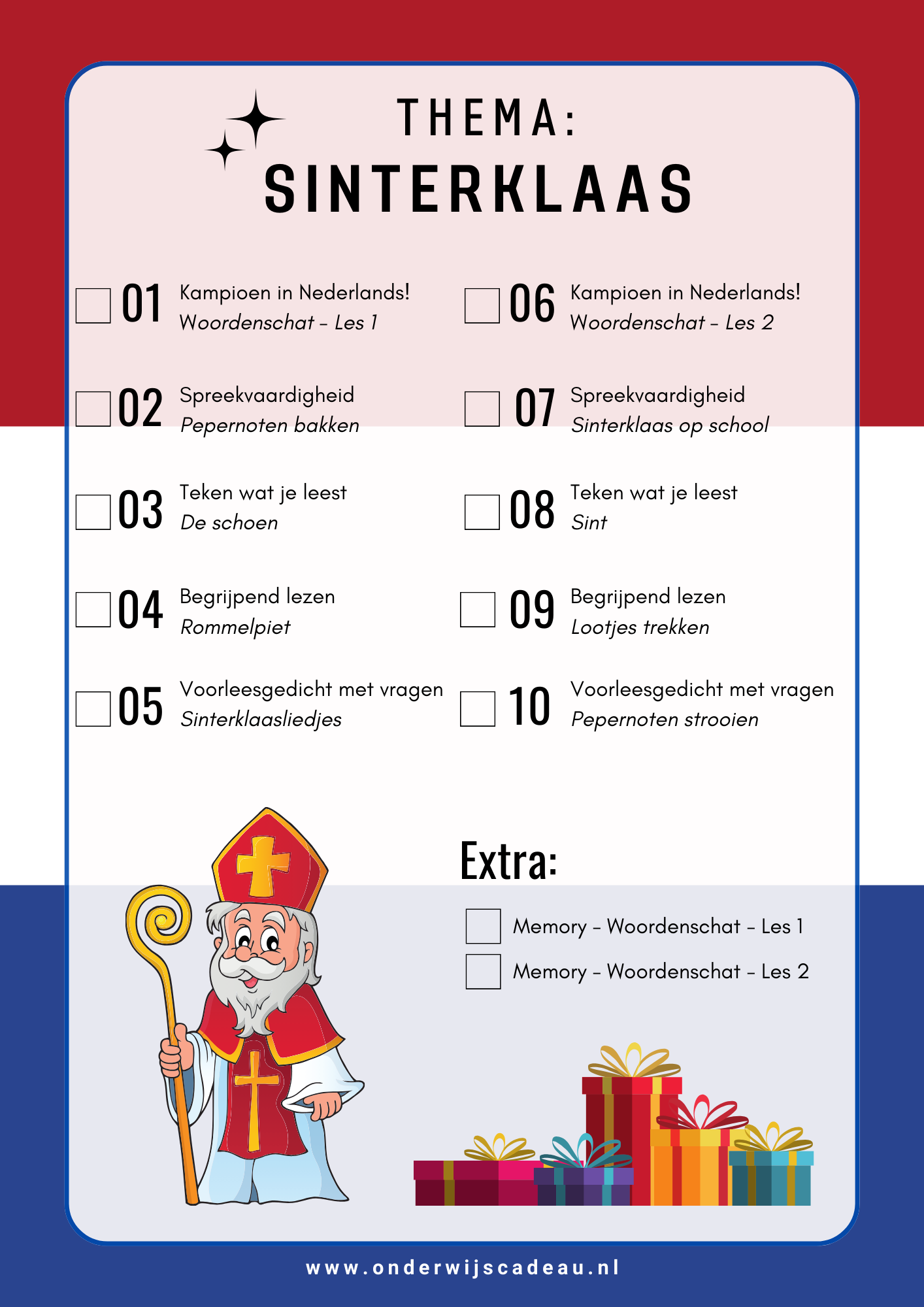 Voordeelbundel: Sint en kerst (NT2)