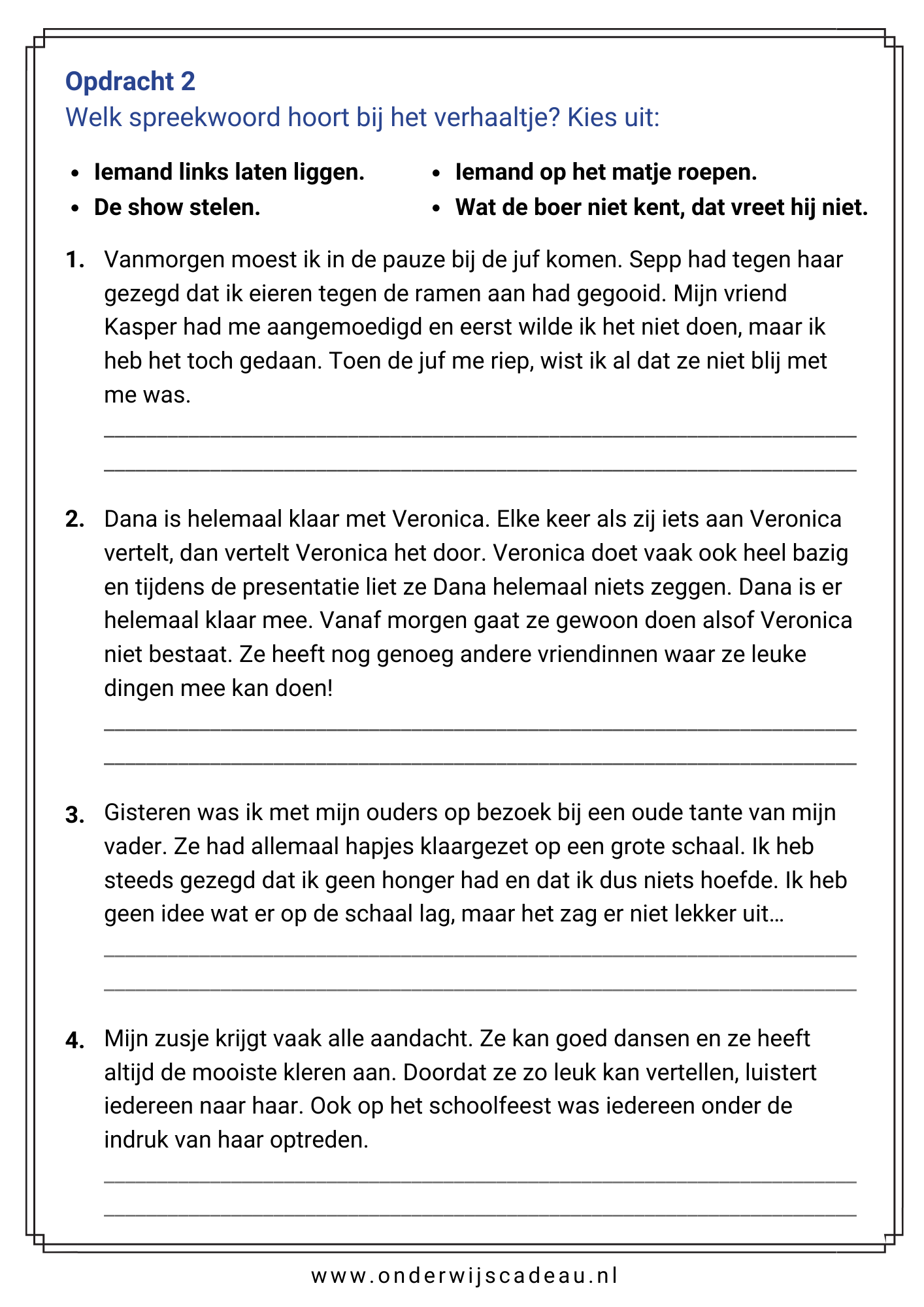 Voordeelpakket: Kampioen in spreekwoorden!