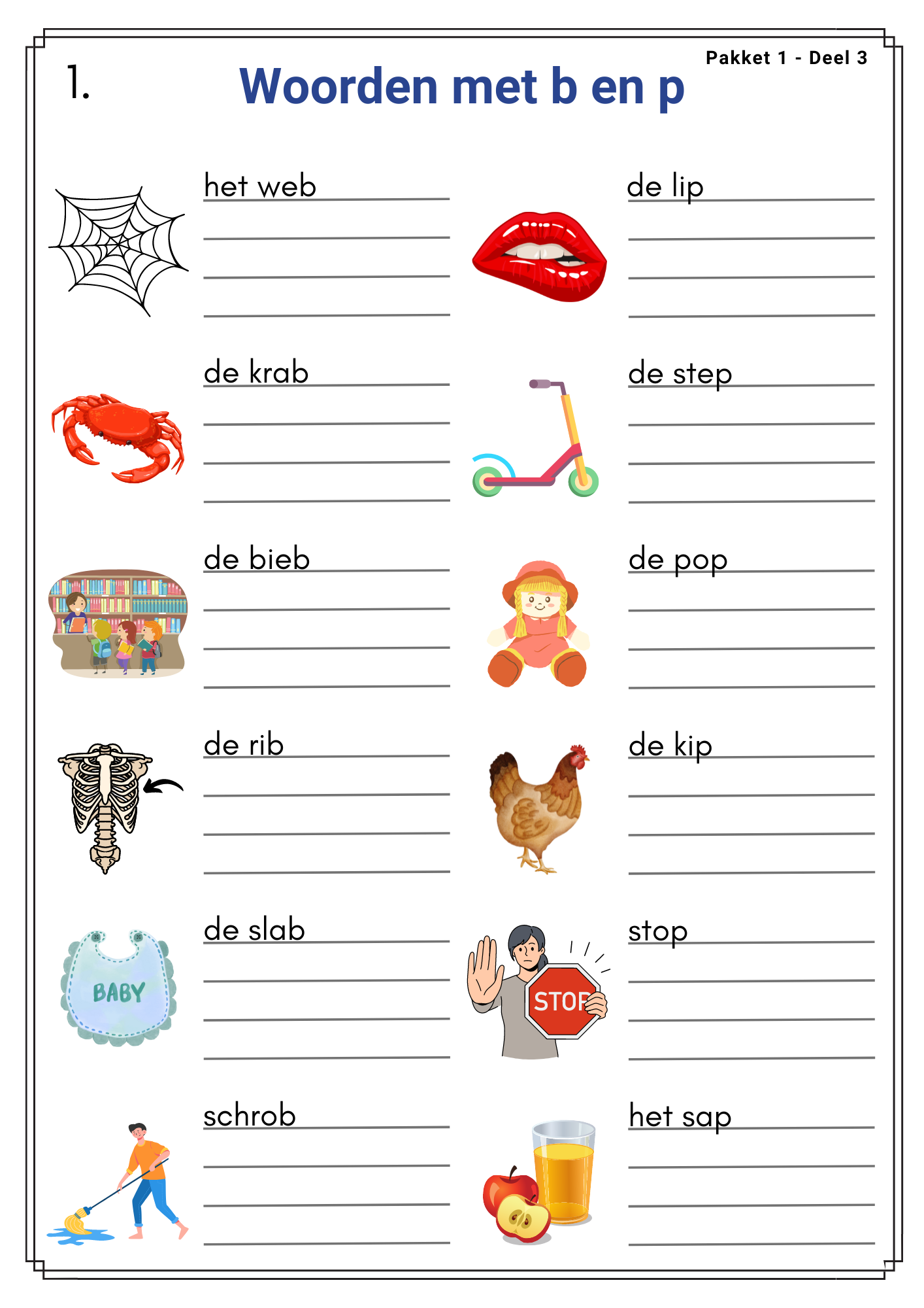 Kampioen in spelling! - Pakket 1