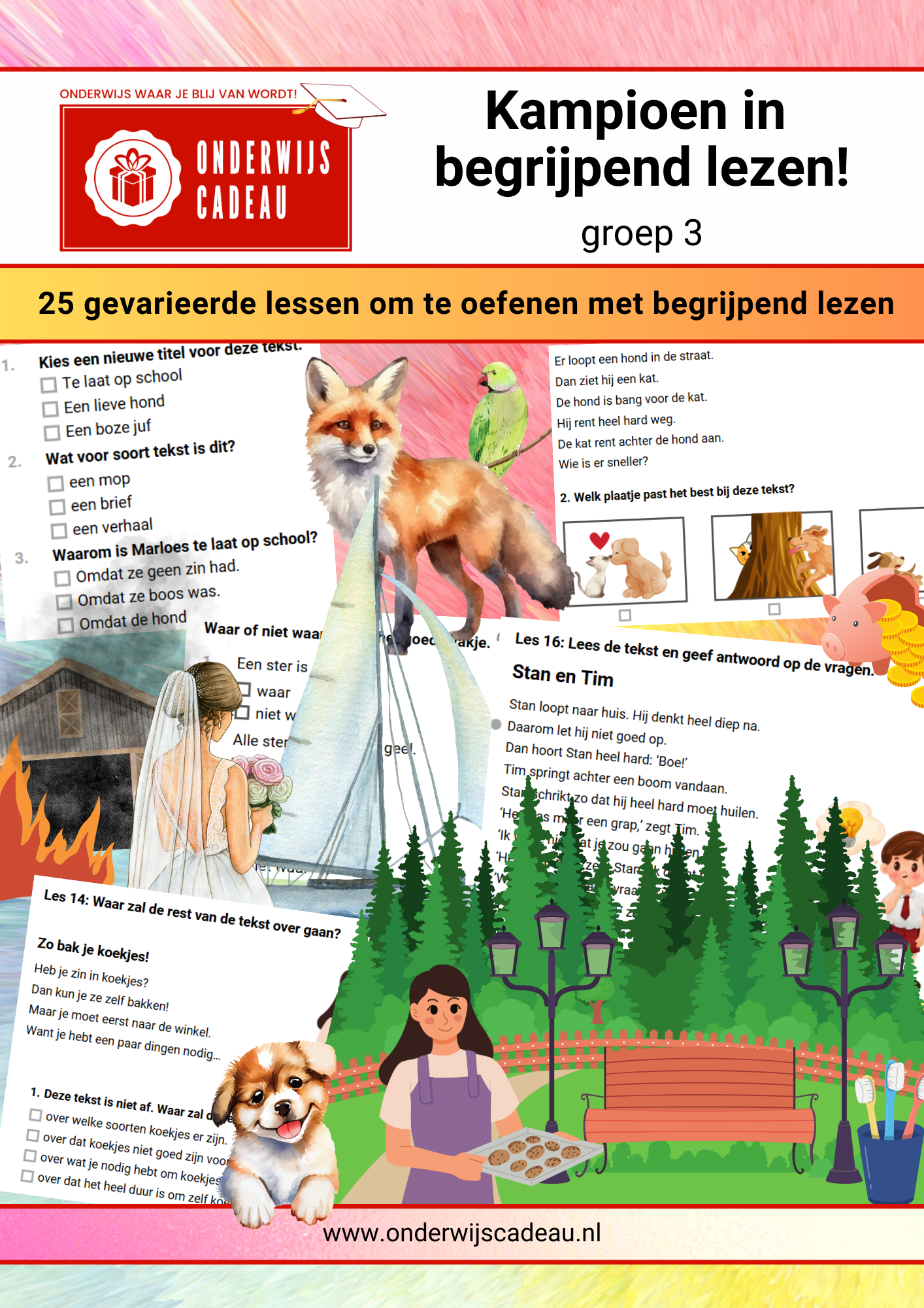 Kampioen in begrijpend lezen! - Groep 3