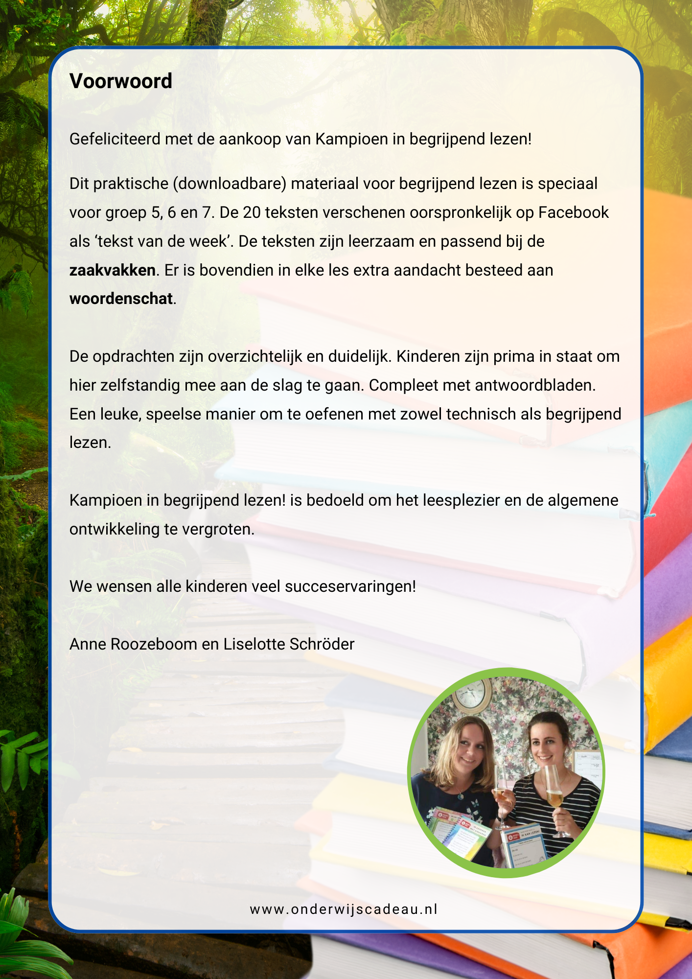 Kampioen in begrijpend lezen! - Groep 5, 6 en 7 (20 teksten van de week)