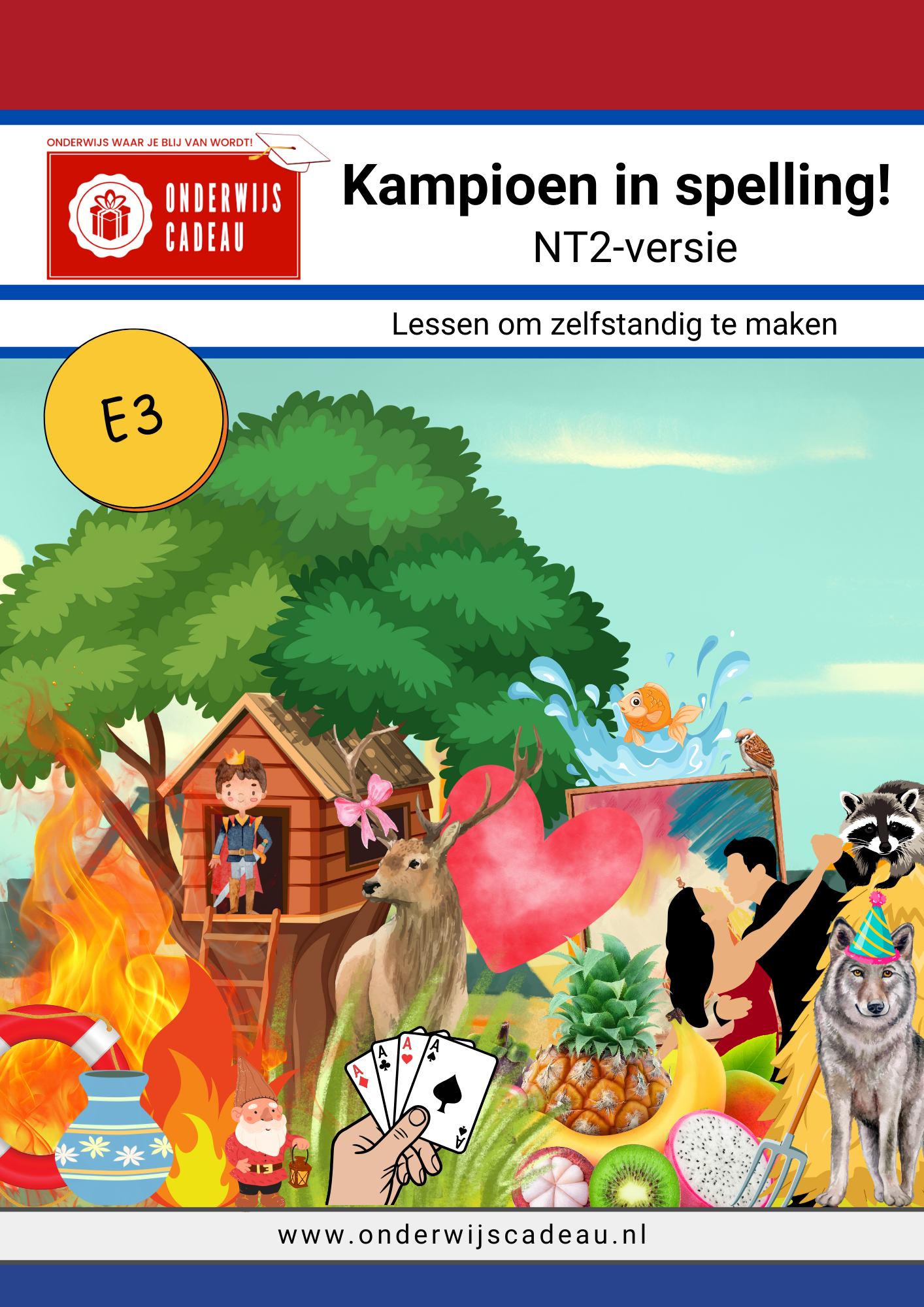 Kampioen in spelling! - M3 en E3 - NT2-versie