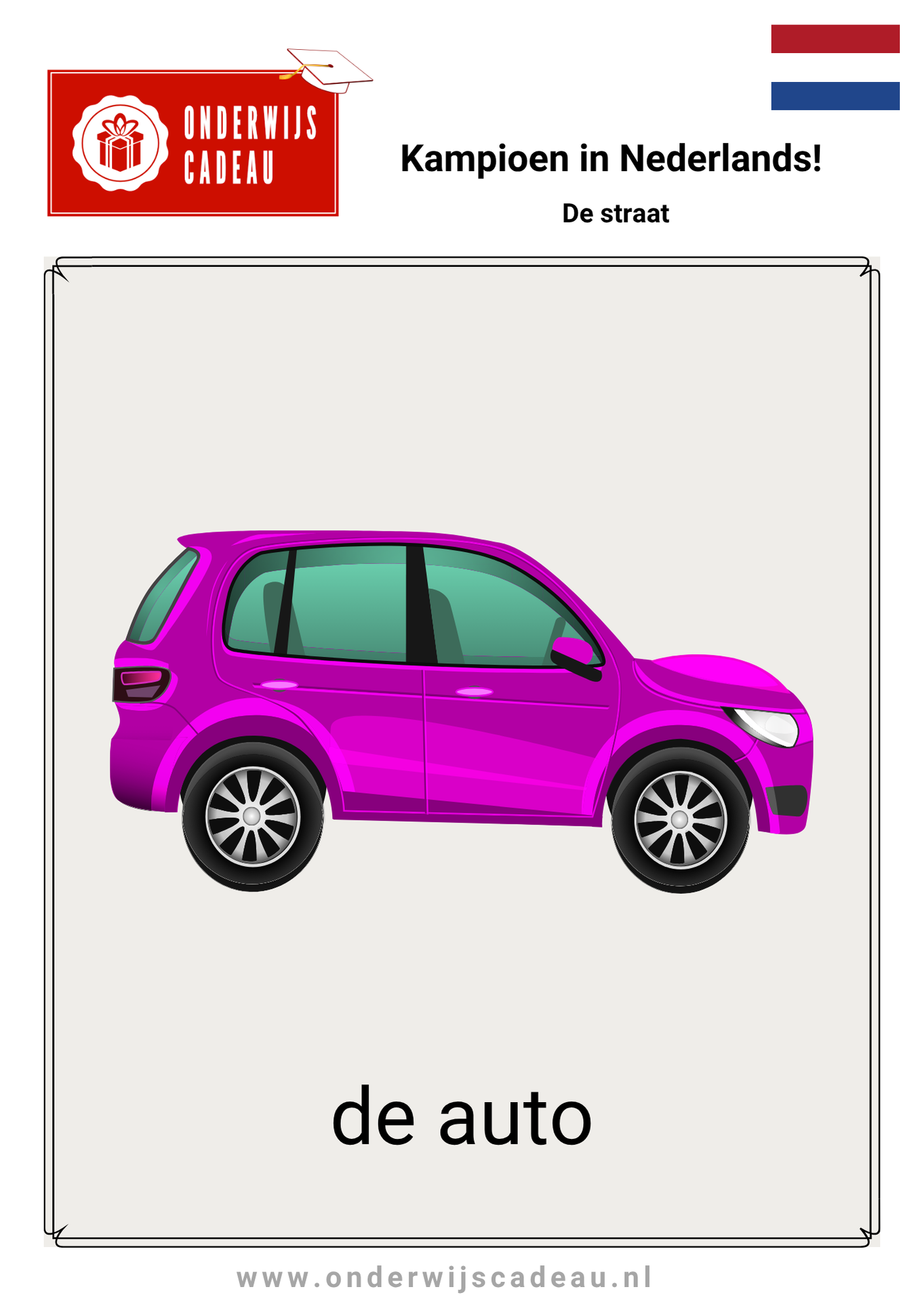 Kampioen in Nederlands! - NT2 - Praatplaten - Deel 2