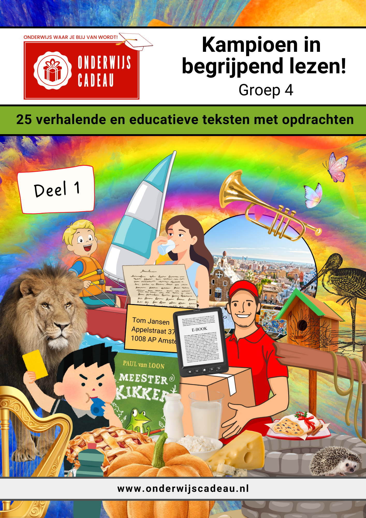 Kampioen in begrijpend lezen - Groep 4 - Deel 1
