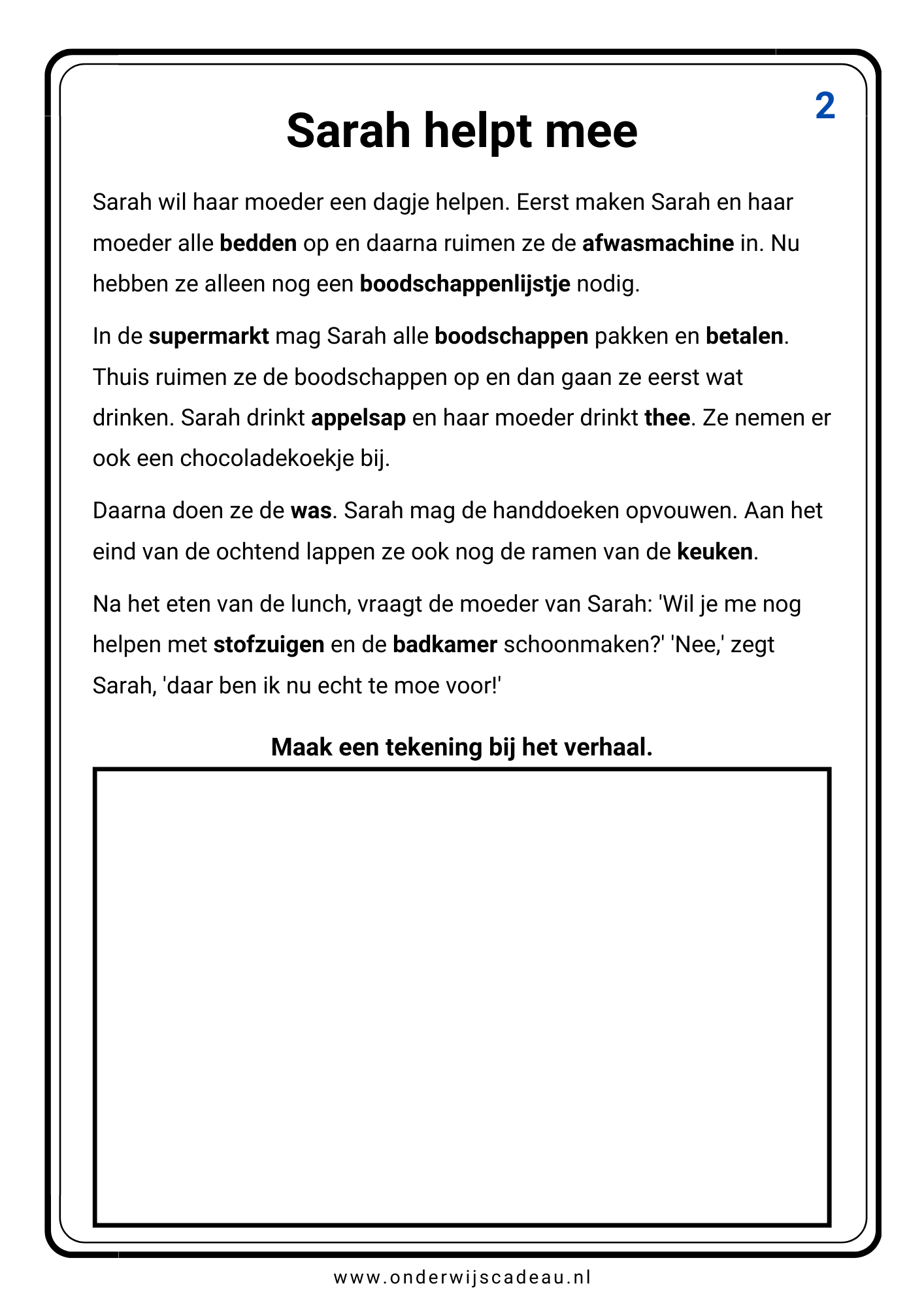 Begrijpend lezen (NT2) - Verhalend