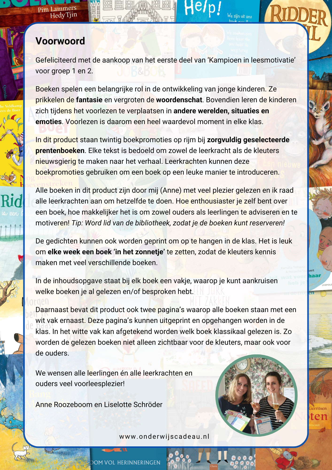 Kampioen in leesmotivatie! - Groep 1/2 - Deel 1