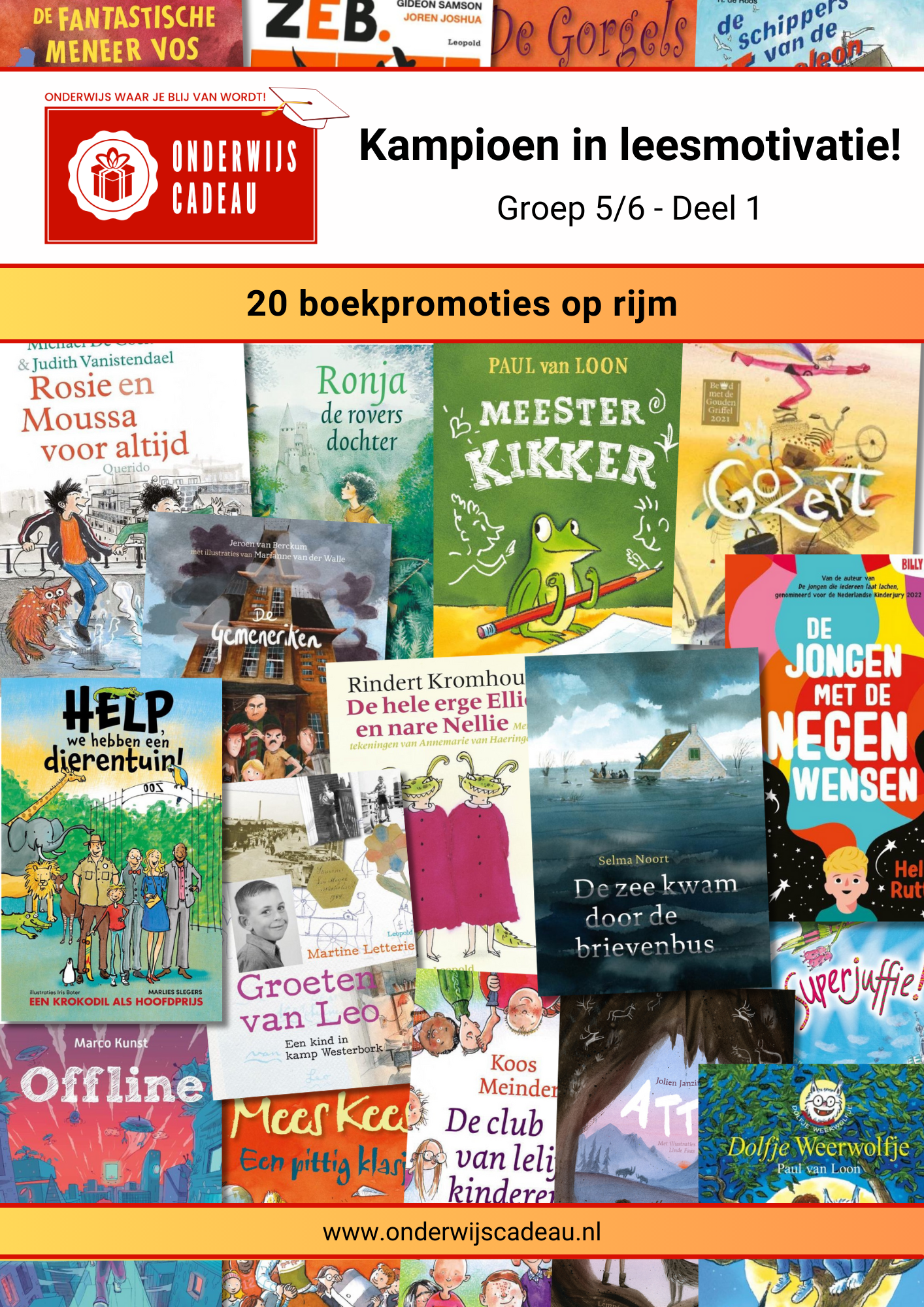 Kampioen in leesmotivatie! - Groep 5/6 - Deel 1