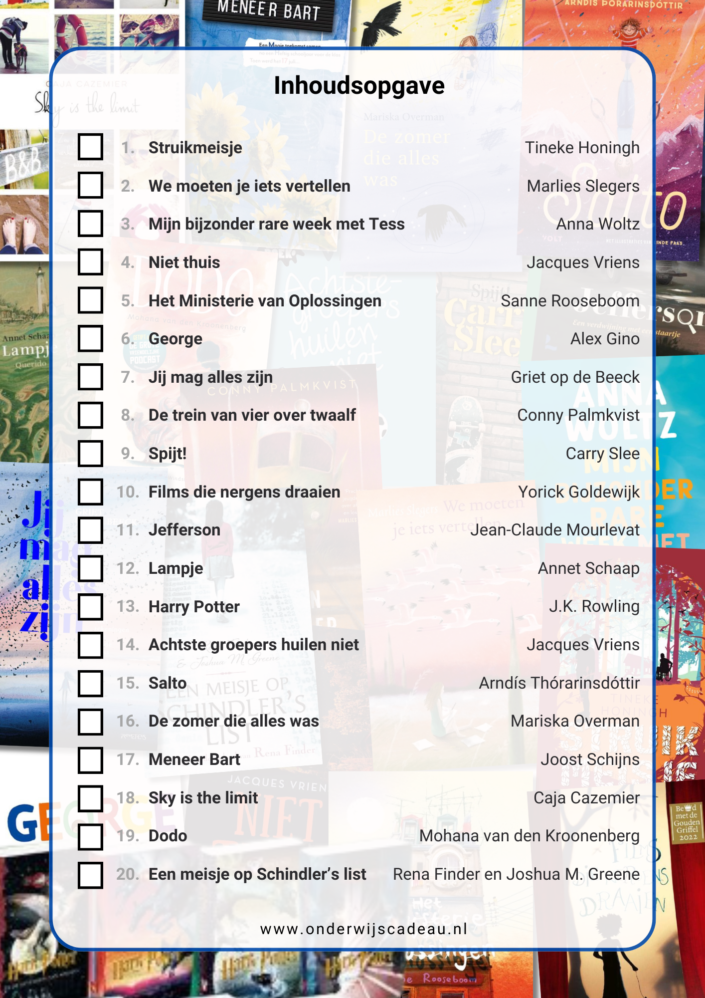 Kampioen in leesmotivatie! - Groep 7/8 - Deel 1