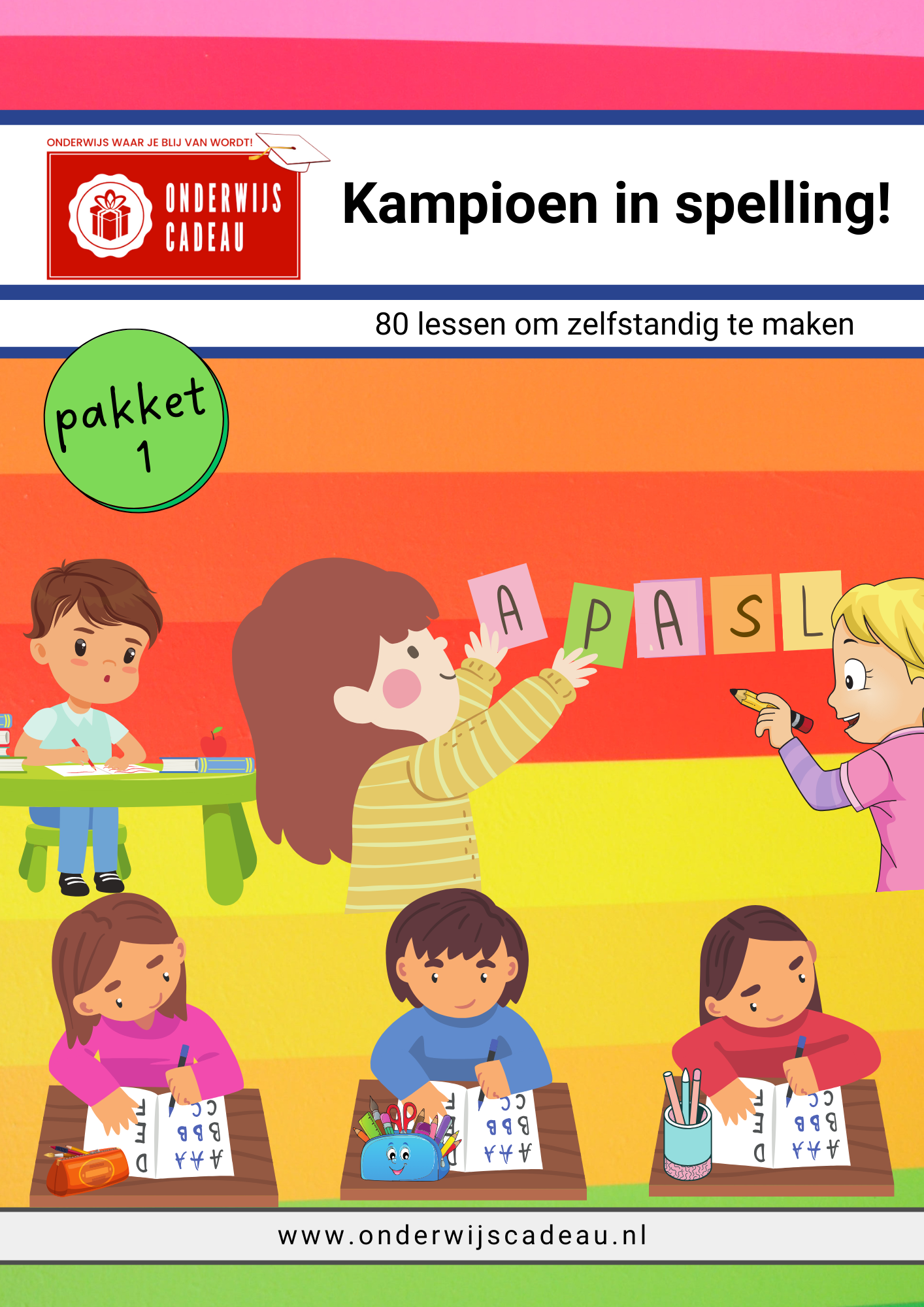 Kampioen in spelling! - Pakket 1