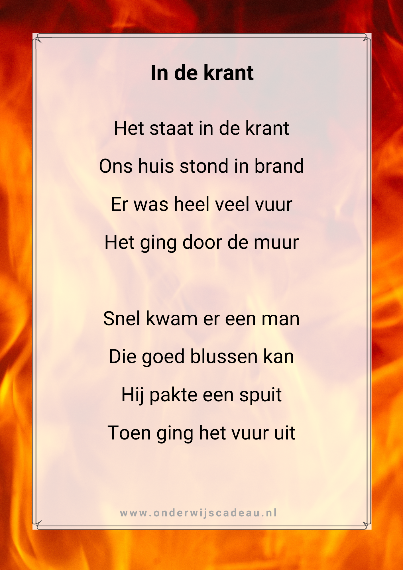 Kampioen in tekenen! - Teken het gedicht - NT2-versie - Niveau 1