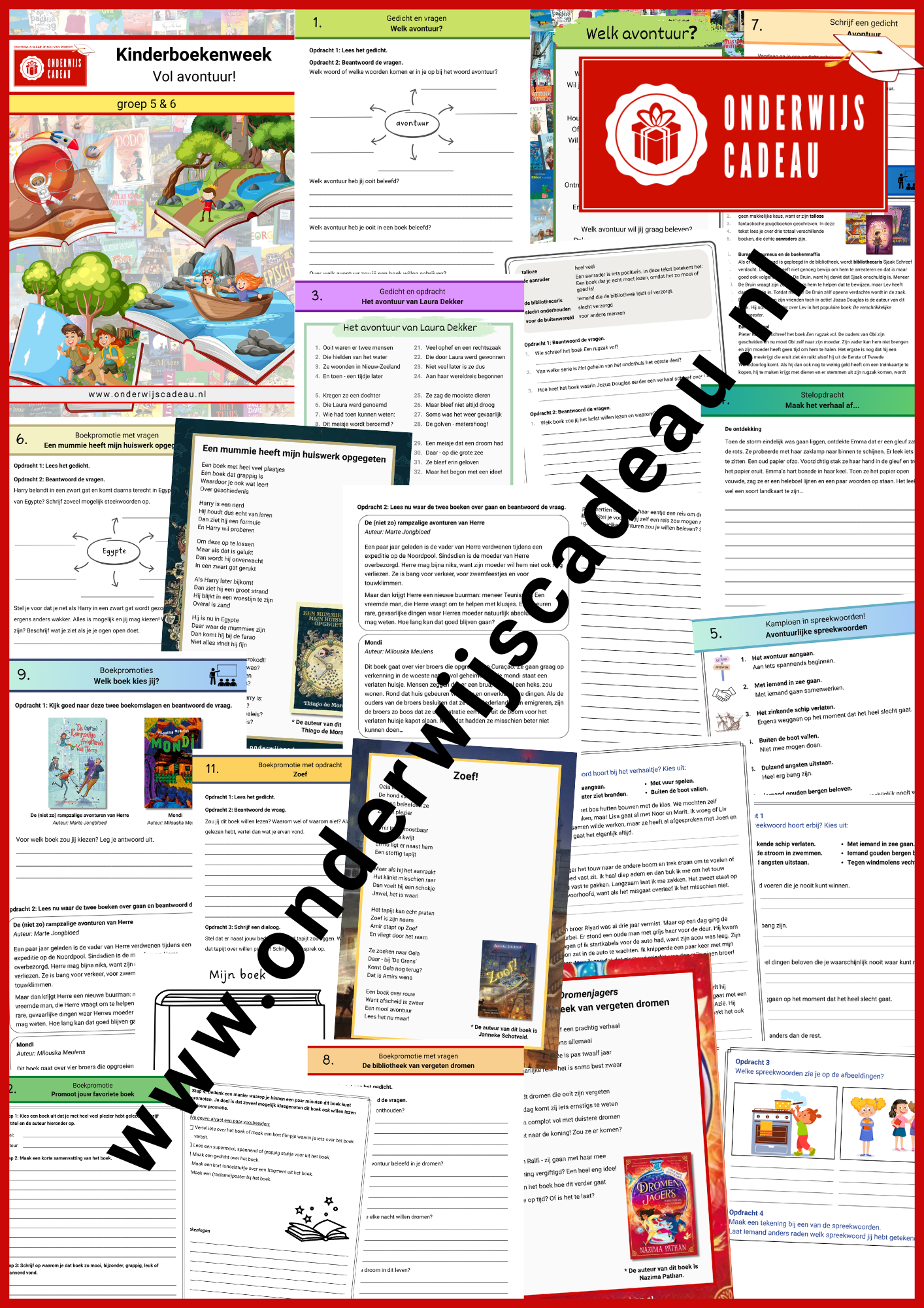 Kinderboekenweek 2025 - Vol avontuur! - Groep 5/6