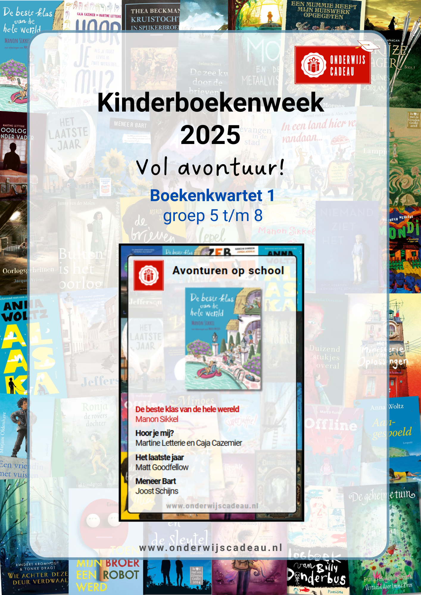 Kinderboekenweek 2025 - Vol avontuur! - Groep 5/6