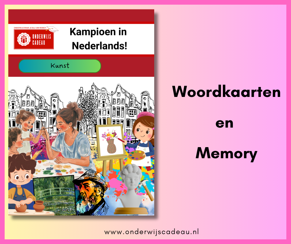 Kunst (NT2) - Woordkaarten en memory