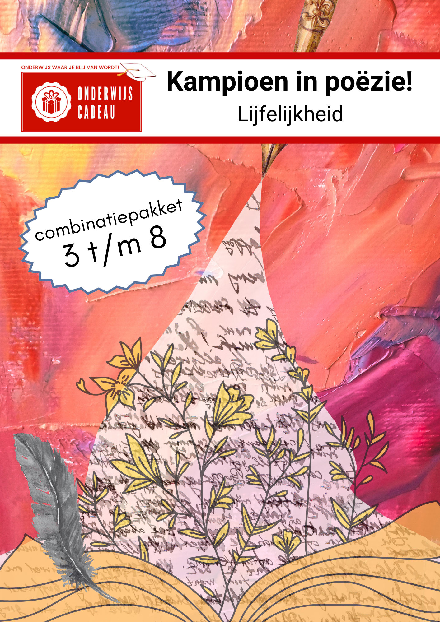Combinatiepakket - Kampioen in poëzie! - 2025 - Groep 3 t/m 8 - Lijfelijkheid