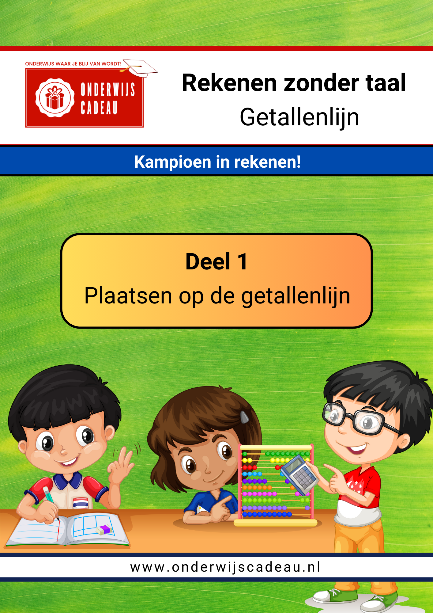 Rekenen zonder taal - Getallenlijn - Deel 1
