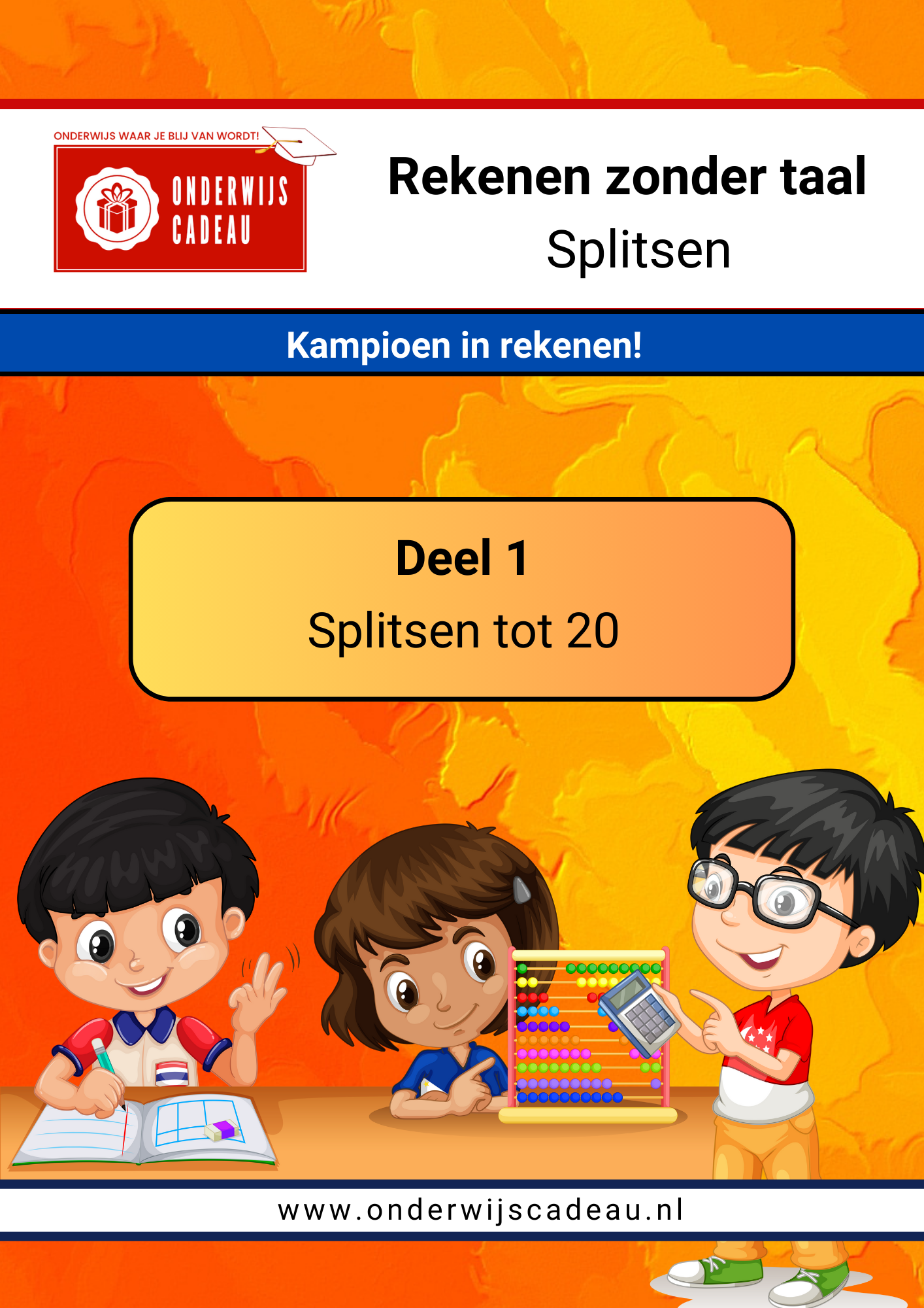 Rekenen zonder taal - Splitsen - Deel 1 - 1 t/m 20