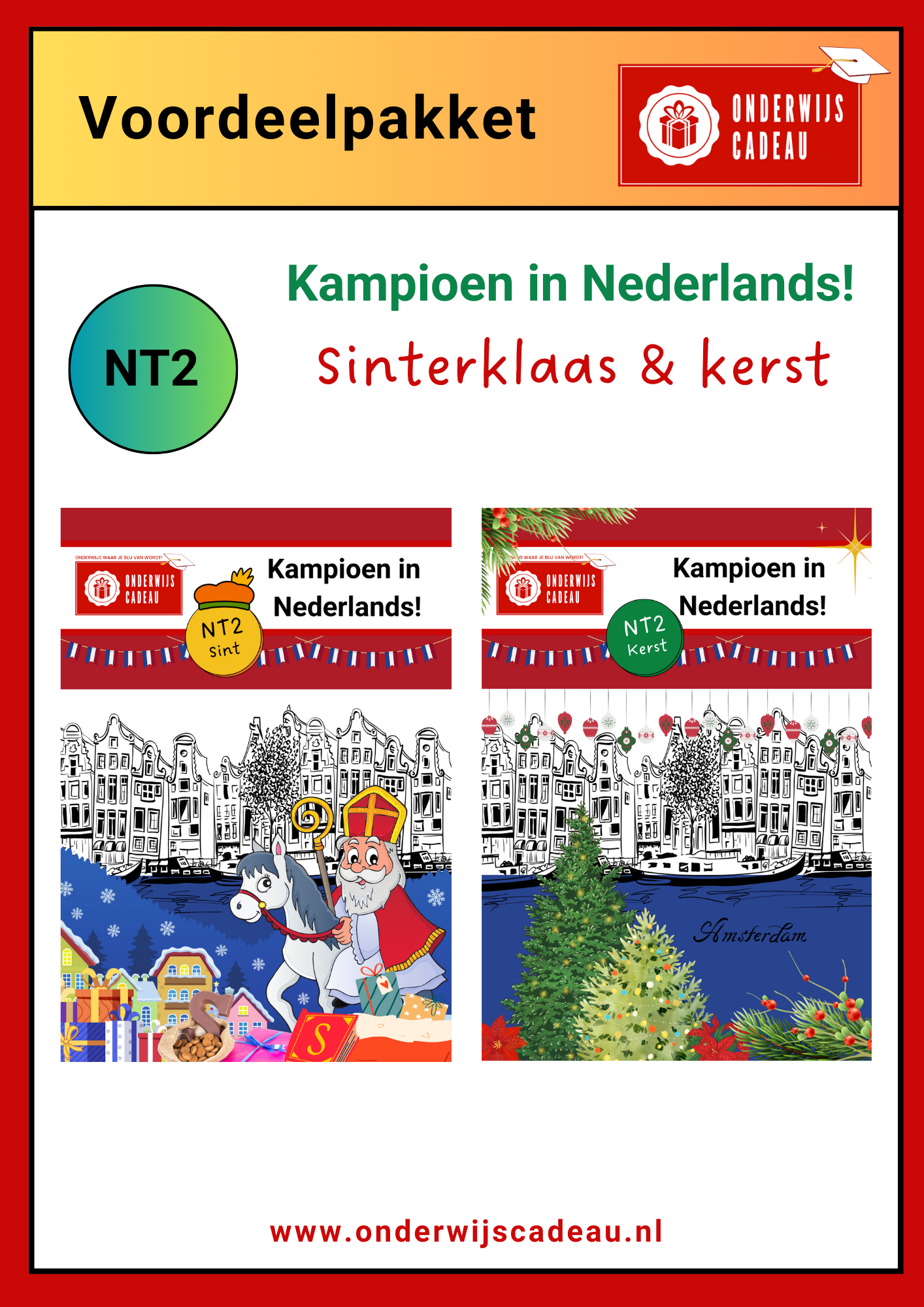 Voordeelbundel: Sint en kerst (NT2)