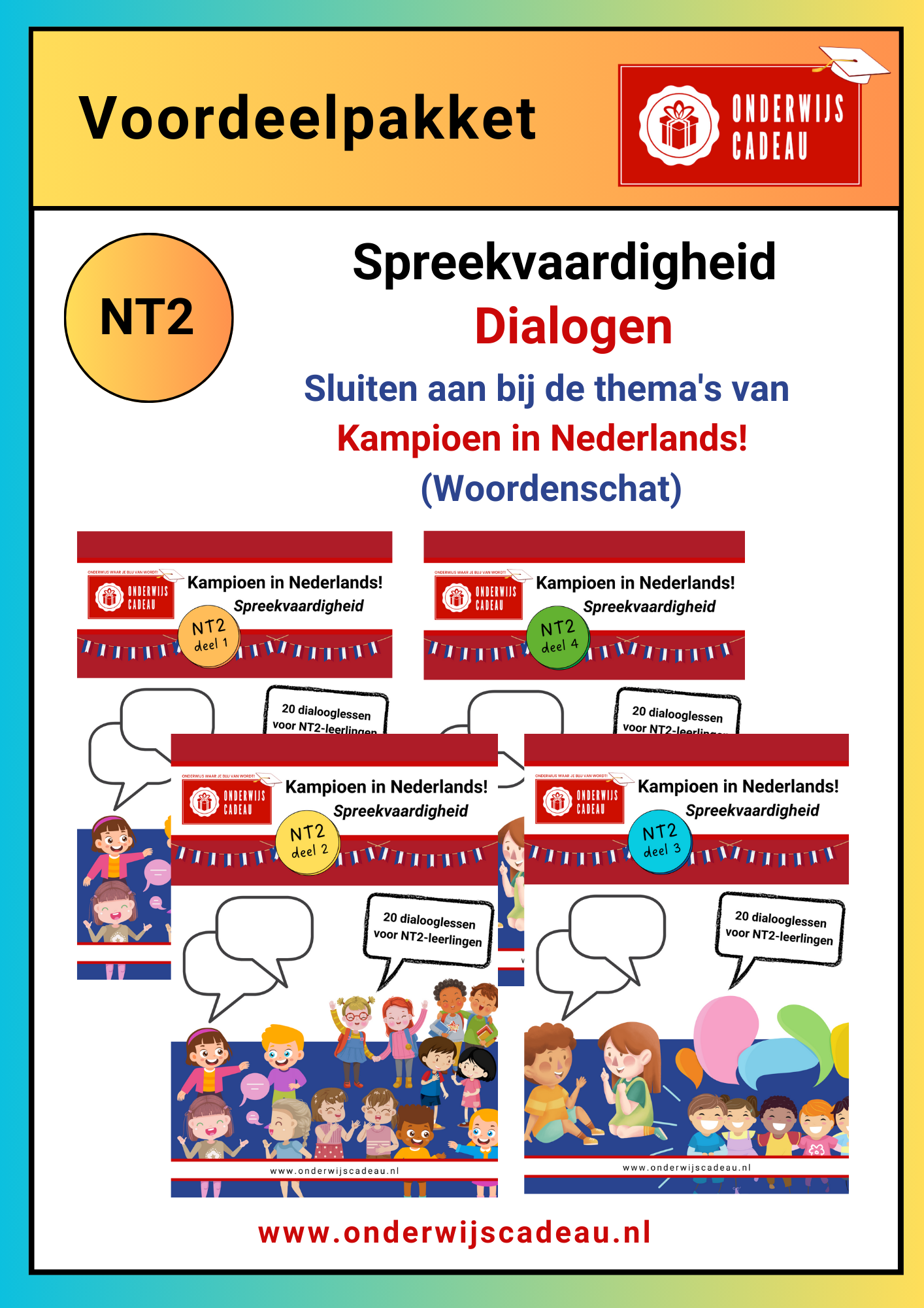 Dialoogpakket - Spreekvaardigheid (NT2)