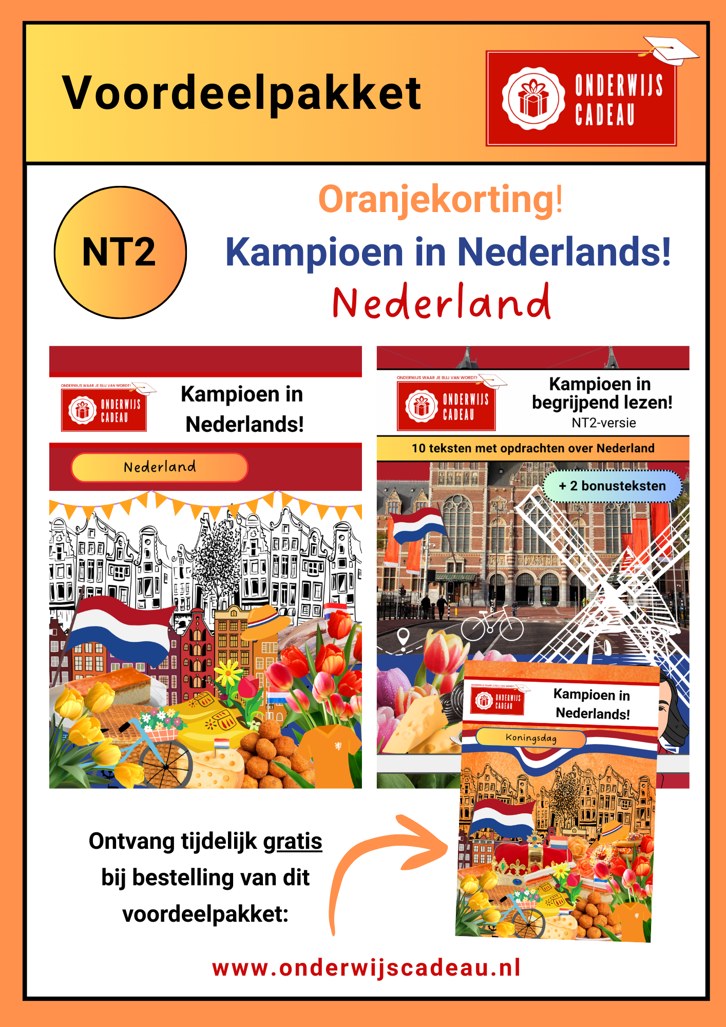 Voordeelpakket Nederland! (NT2) - Oranjekorting