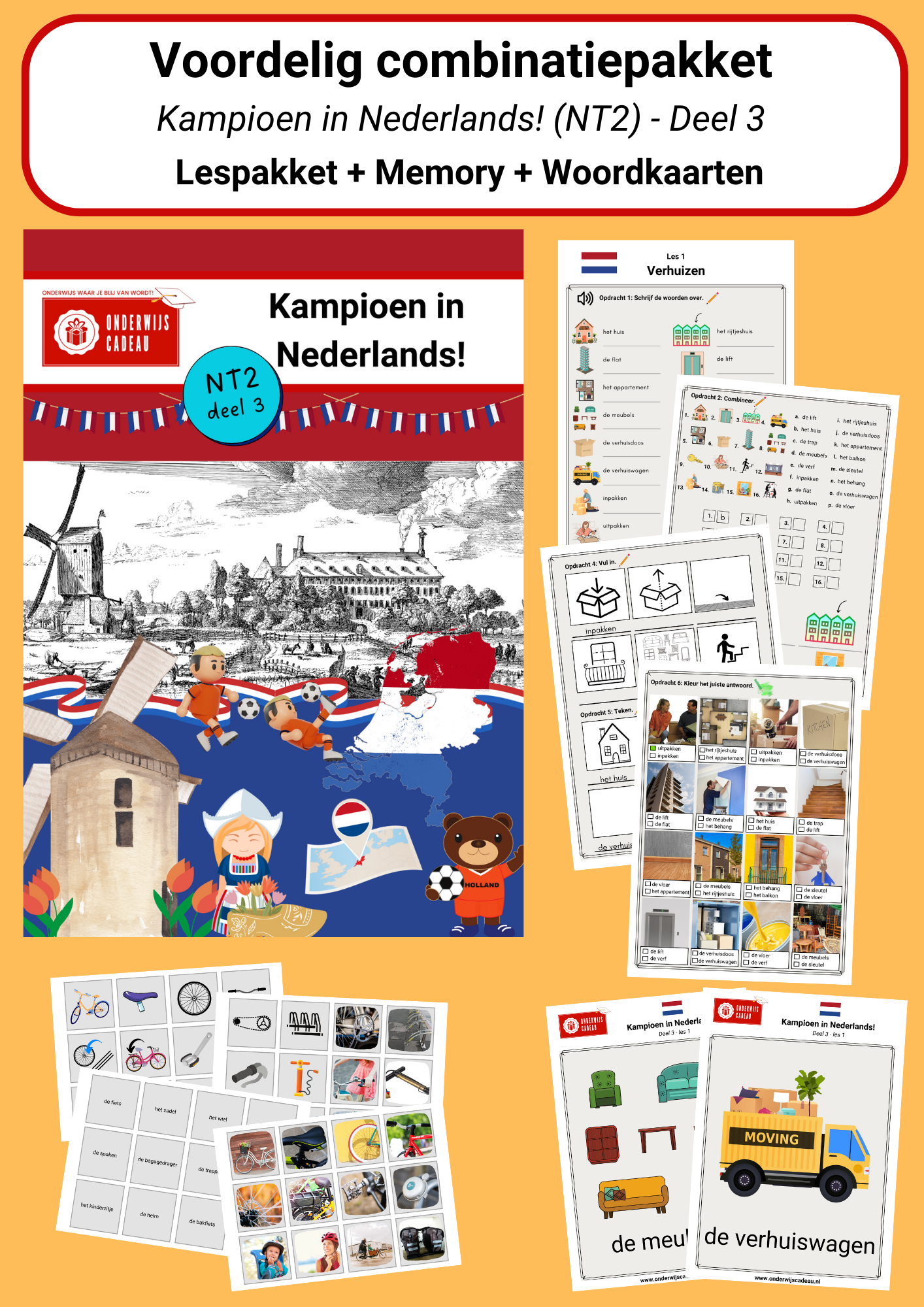 Combinatiepakket: Kampioen in Nederlands! (NT2) - Deel 3