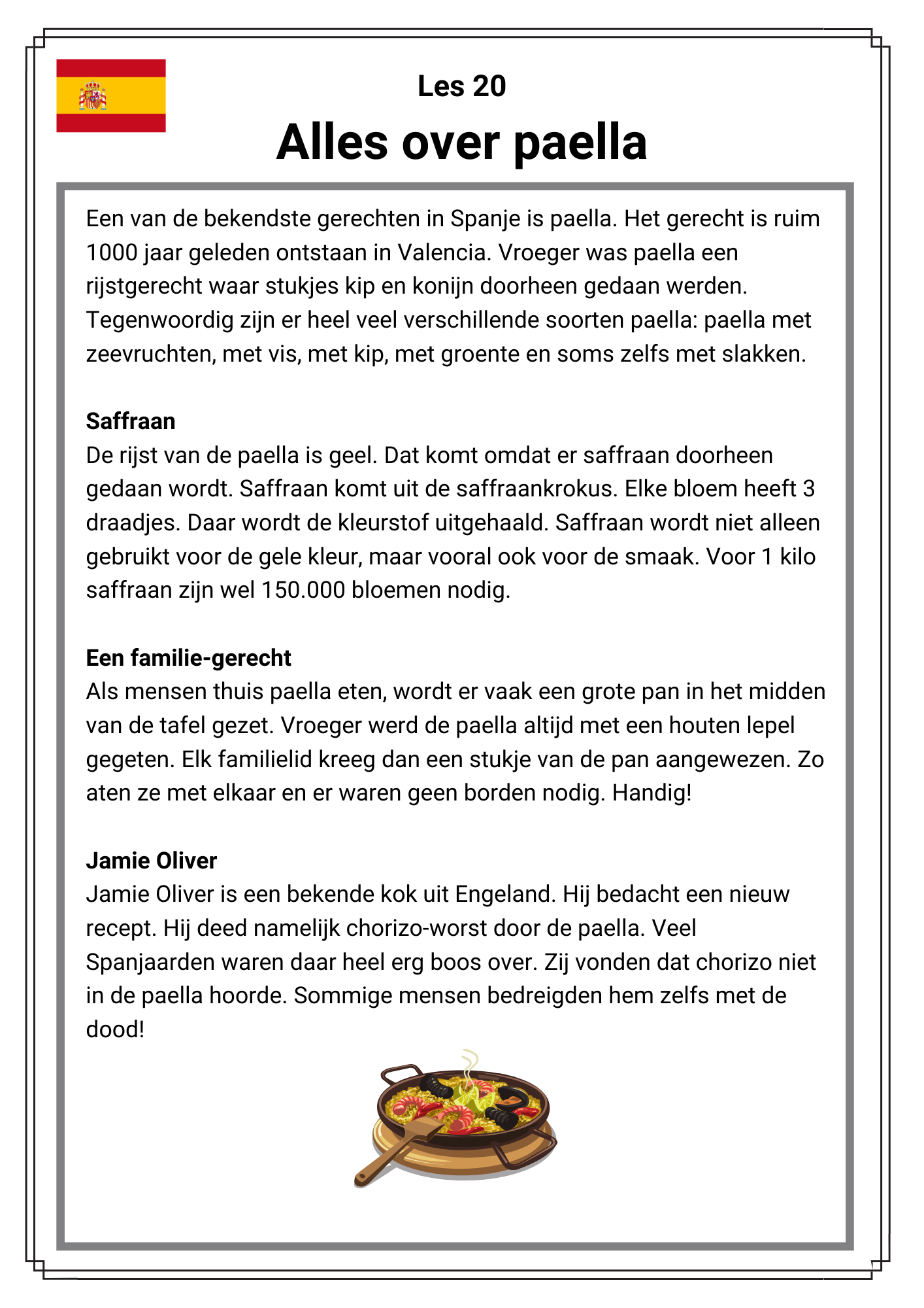 Kampioen in Spaans!