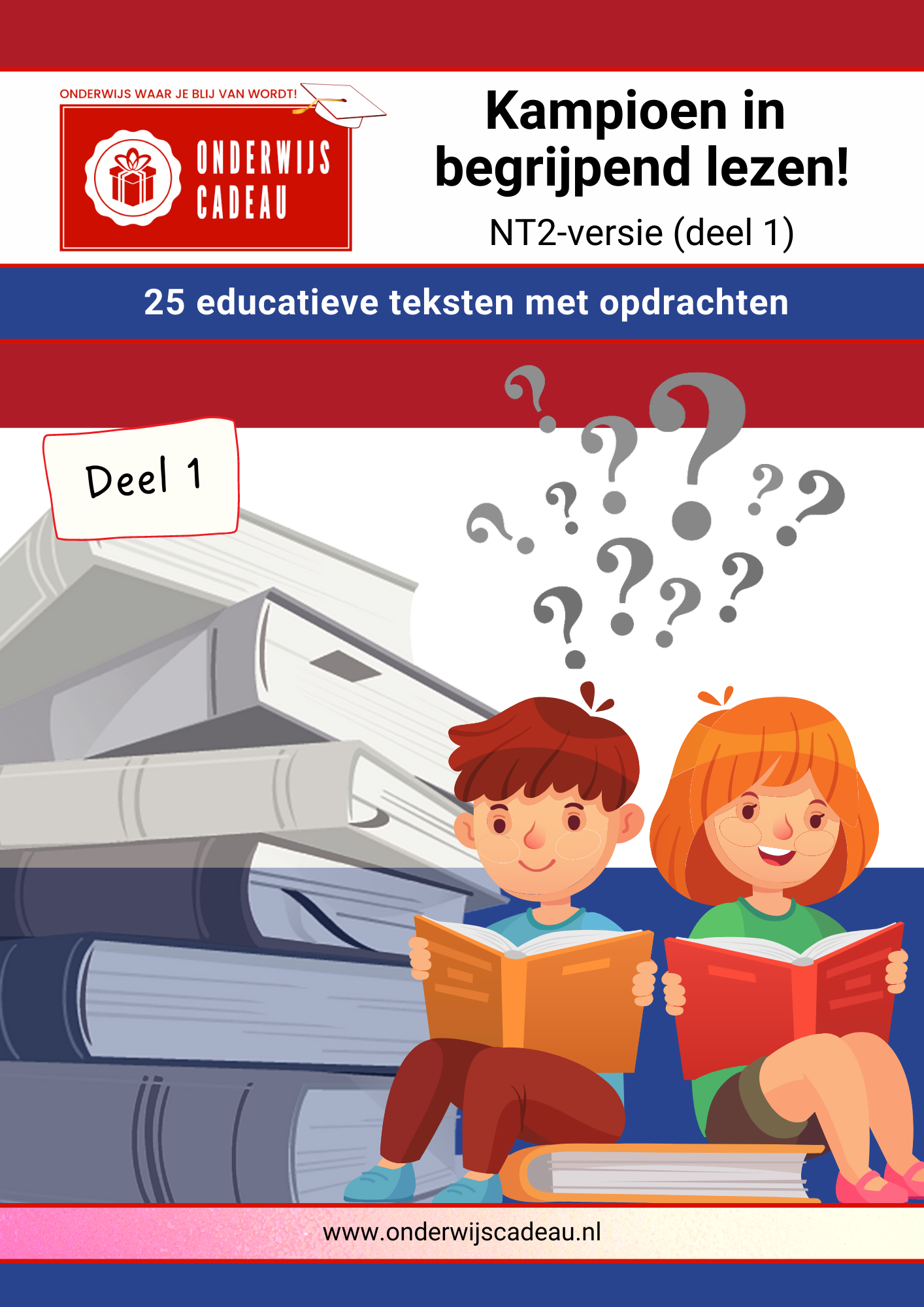Kampioen in begrijpend lezen! - NT2-versie - Zaakvakken - Deel 1