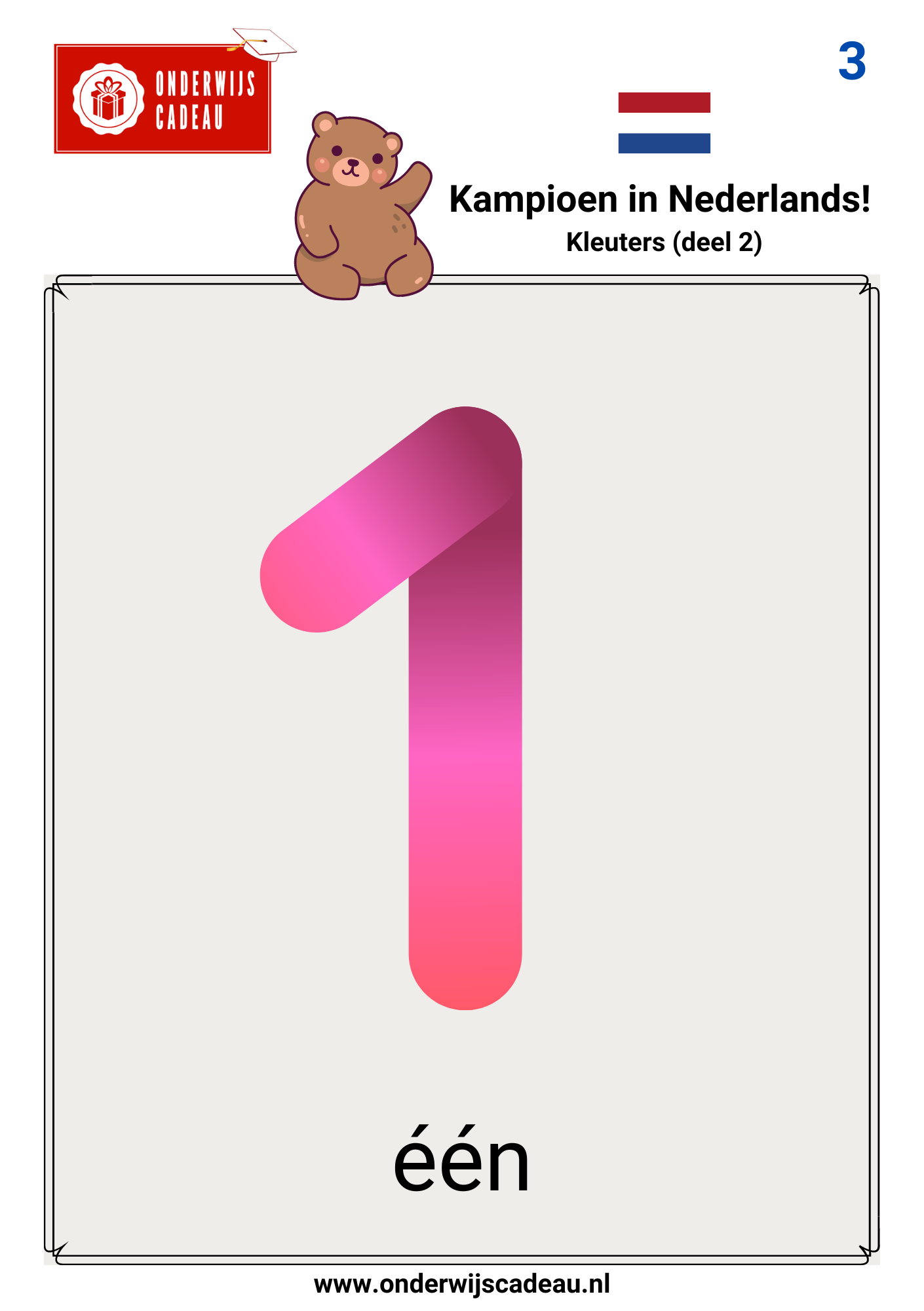 Kampioen in Nederlands! - NT2 - Kleuters - Deel 2