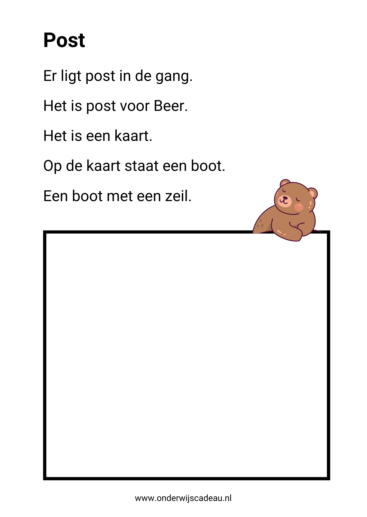 Kampioen in lezen met Beer!