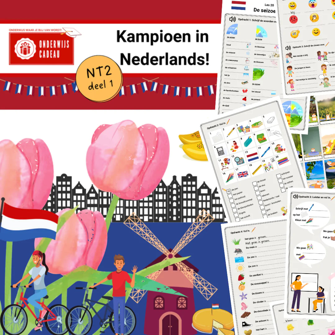 Combinatiepakket: Kampioen in Nederlands! (NT2) - Deel 1