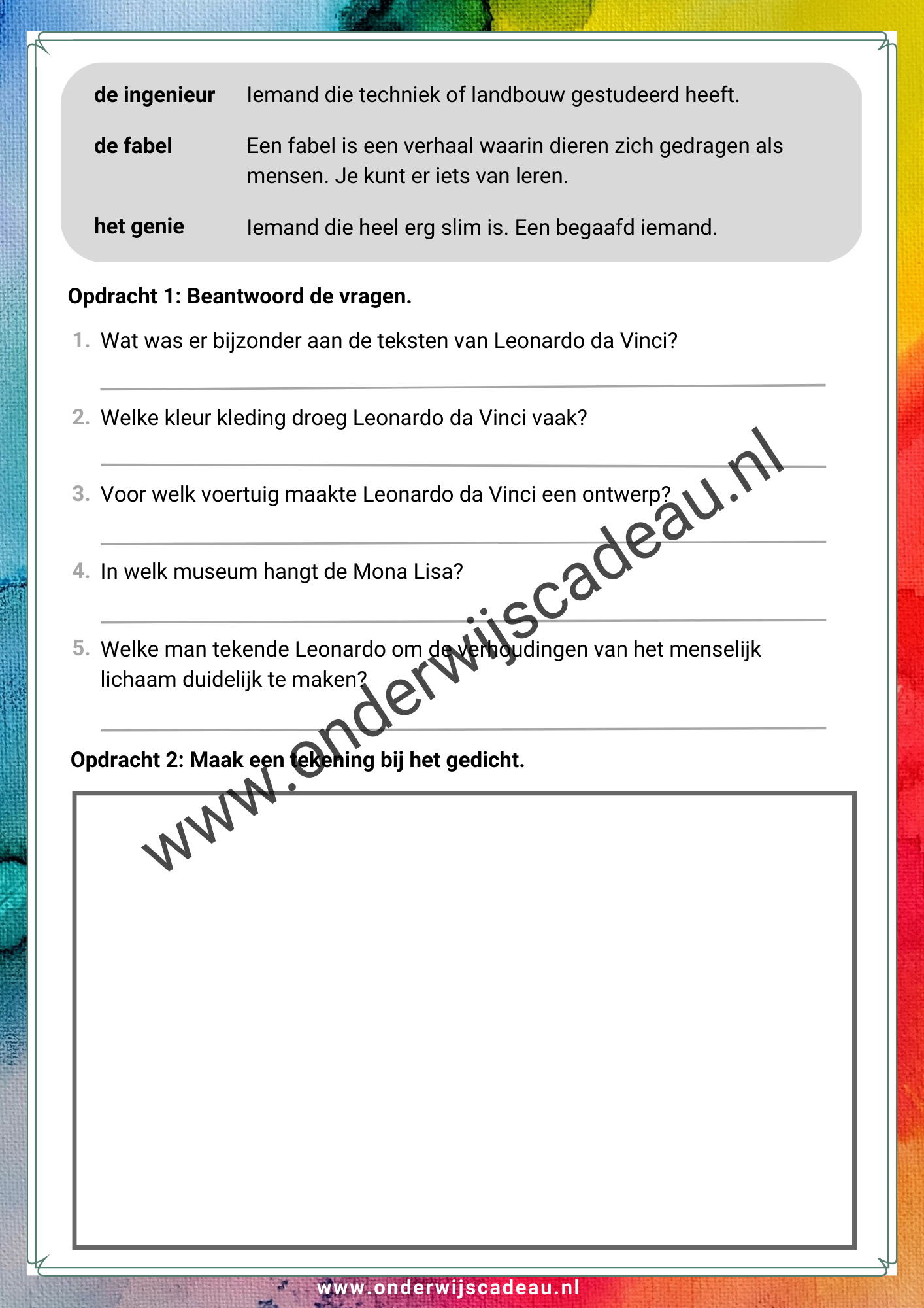 Kampioen in Kunst! - Deel 1