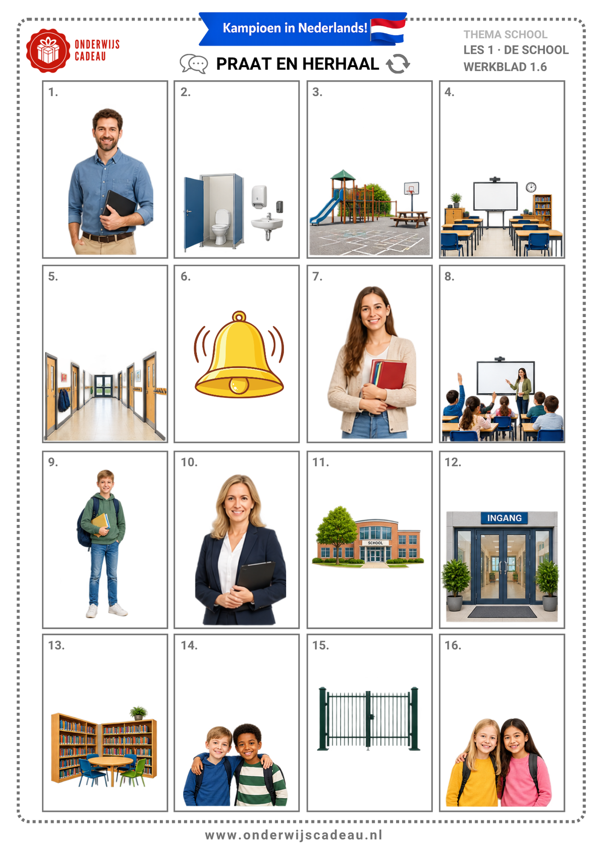 NIEUW! Woordenschattrainer - School