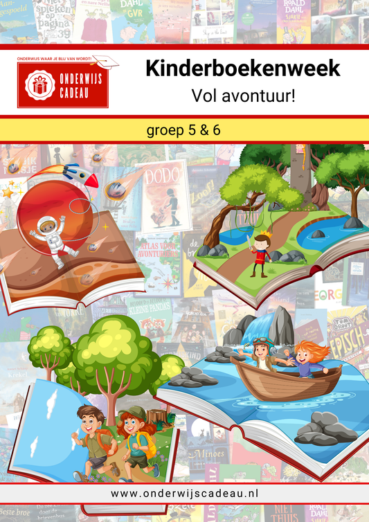 Kinderboekenweek 2025 - Vol avontuur! - Groep 5/6