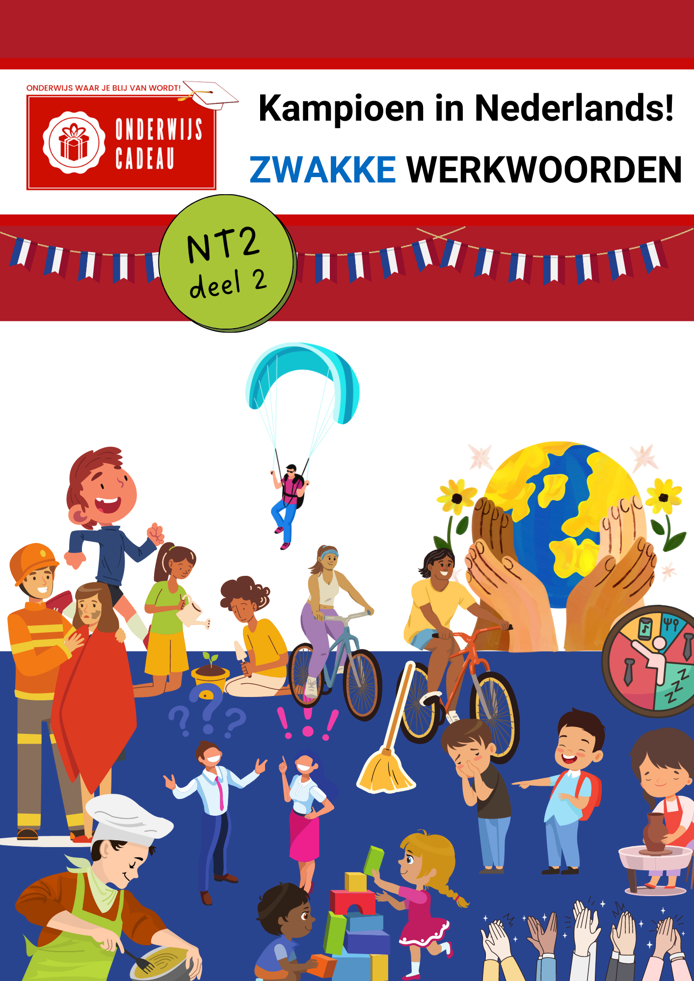 Kampioen in Nederlands! - Zwakke werkwoorden - Deel 2