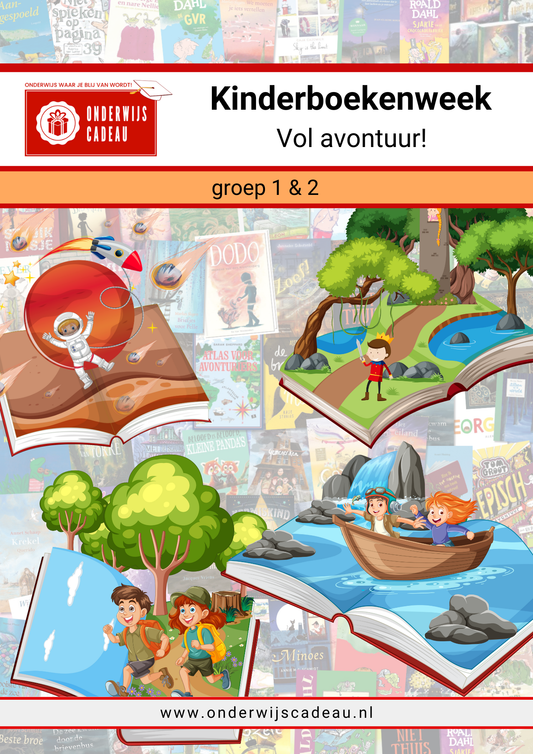 Kinderboekenweek 2025 - Vol avontuur! - Groep 1/2