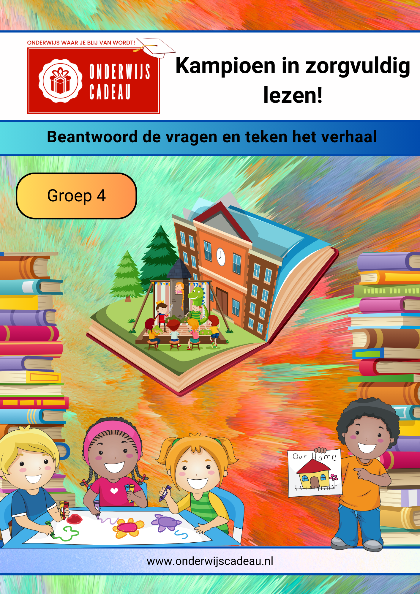 Kampioen in zorgvuldig lezen! - Groep 4