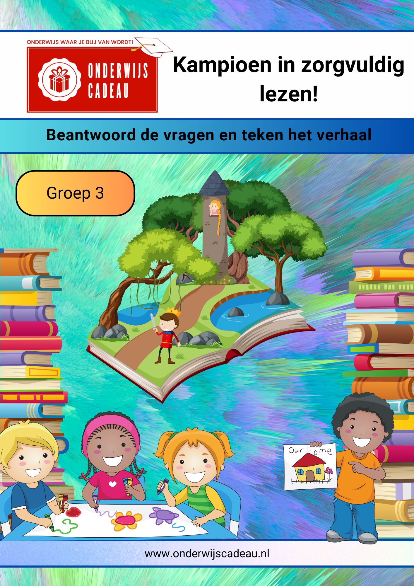 Kampioen in zorgvuldig lezen! - Groep 3