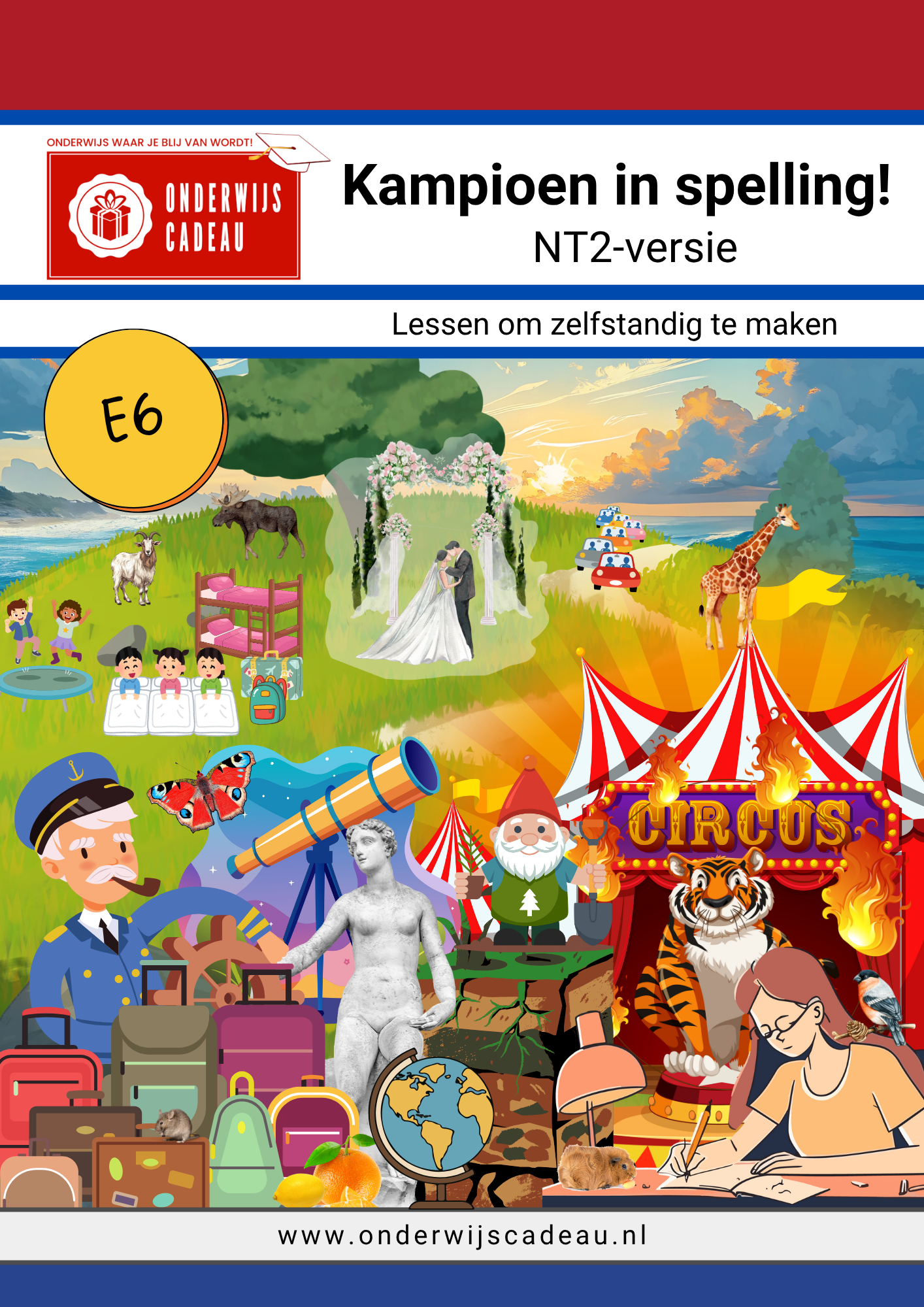 Kampioen in spelling! - M6 en E6 - NT2-versie